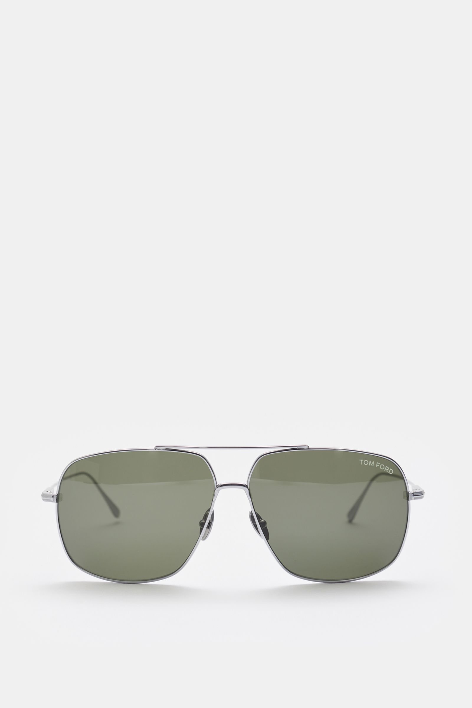 Sonnenbrille 'John' silber/grün