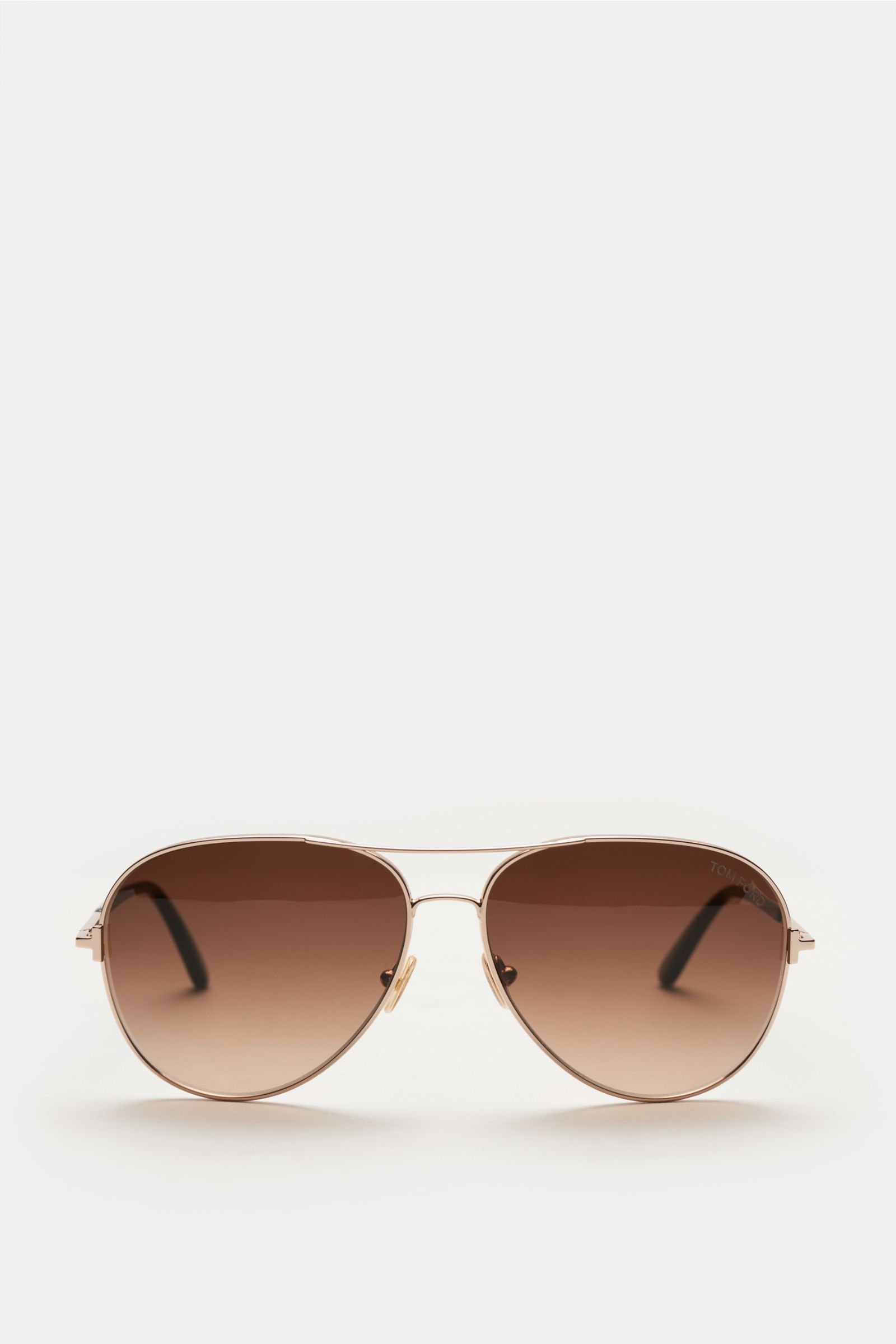 Sunglasses 'Clark' rose gold/brown