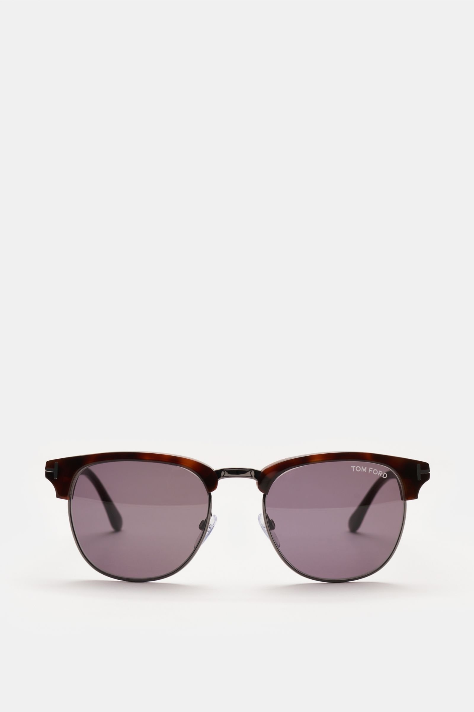 'Henry' sunglasses dark brown/silver/dark grey