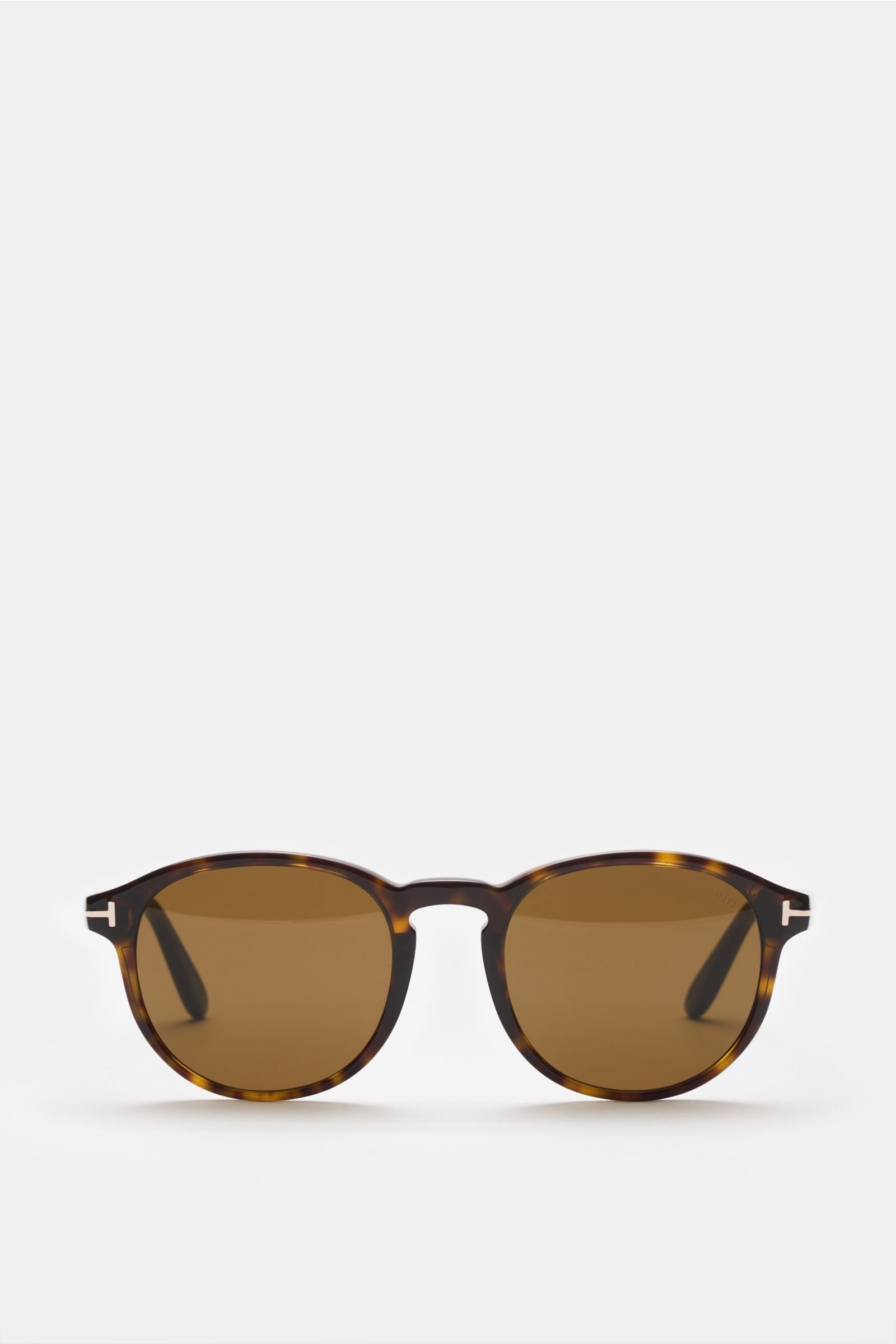 Sunglasses 'Dante' dark brown patterned/brown