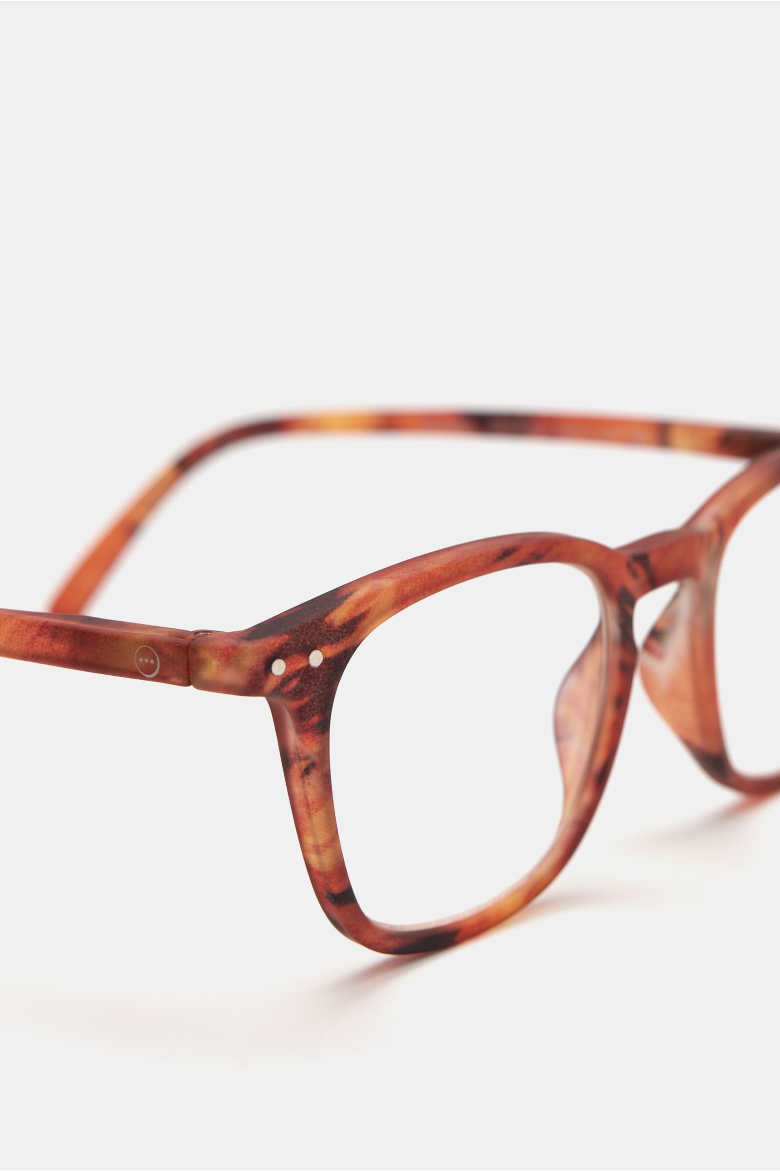 Izipizi Reading glasses '#E' red-brown patterned