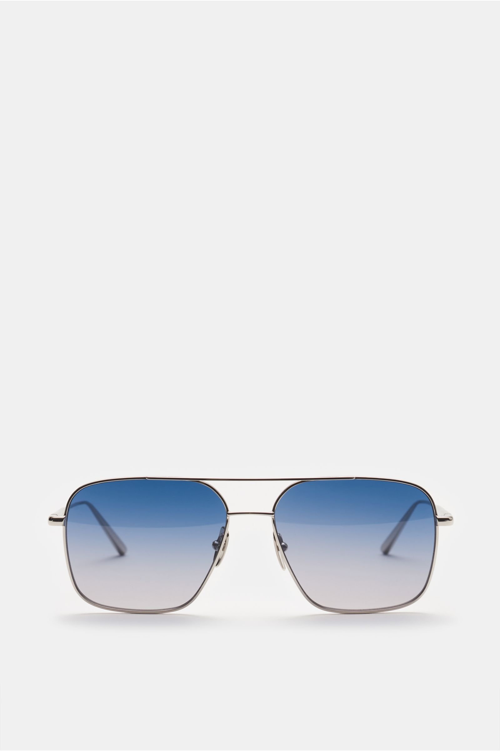 Sonnenbrille 'Aviator' silber/rauchblau/grau