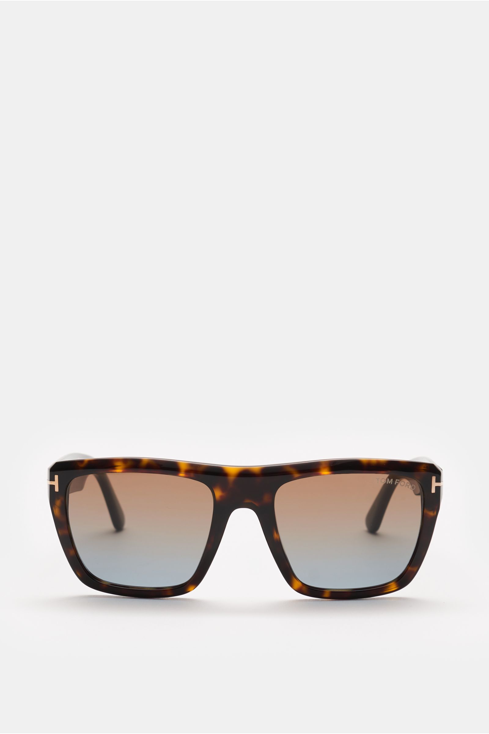 Tom Ford Sonnenbrille 'Alberto' braun gemustert/hellbraun/rauchblau