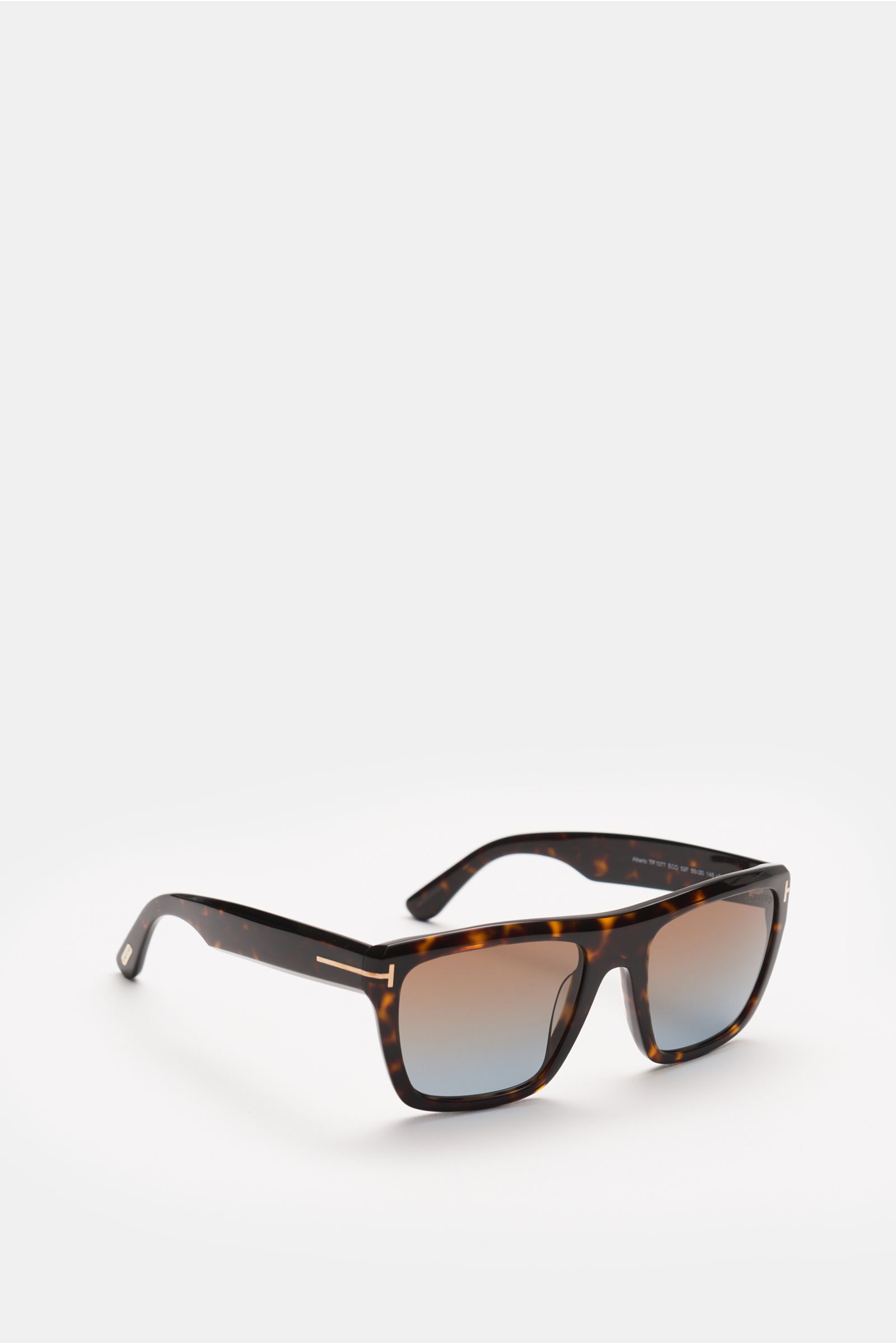 Tom Ford Sonnenbrille 'Alberto' braun gemustert/hellbraun/rauchblau