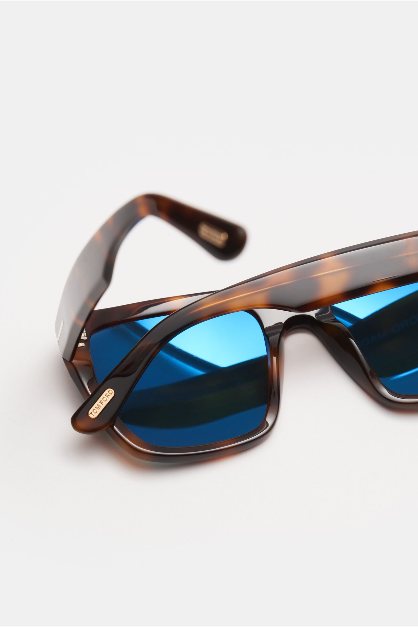 Tom Ford Sonnenbrille 'Alberto' braun gemustert/blau