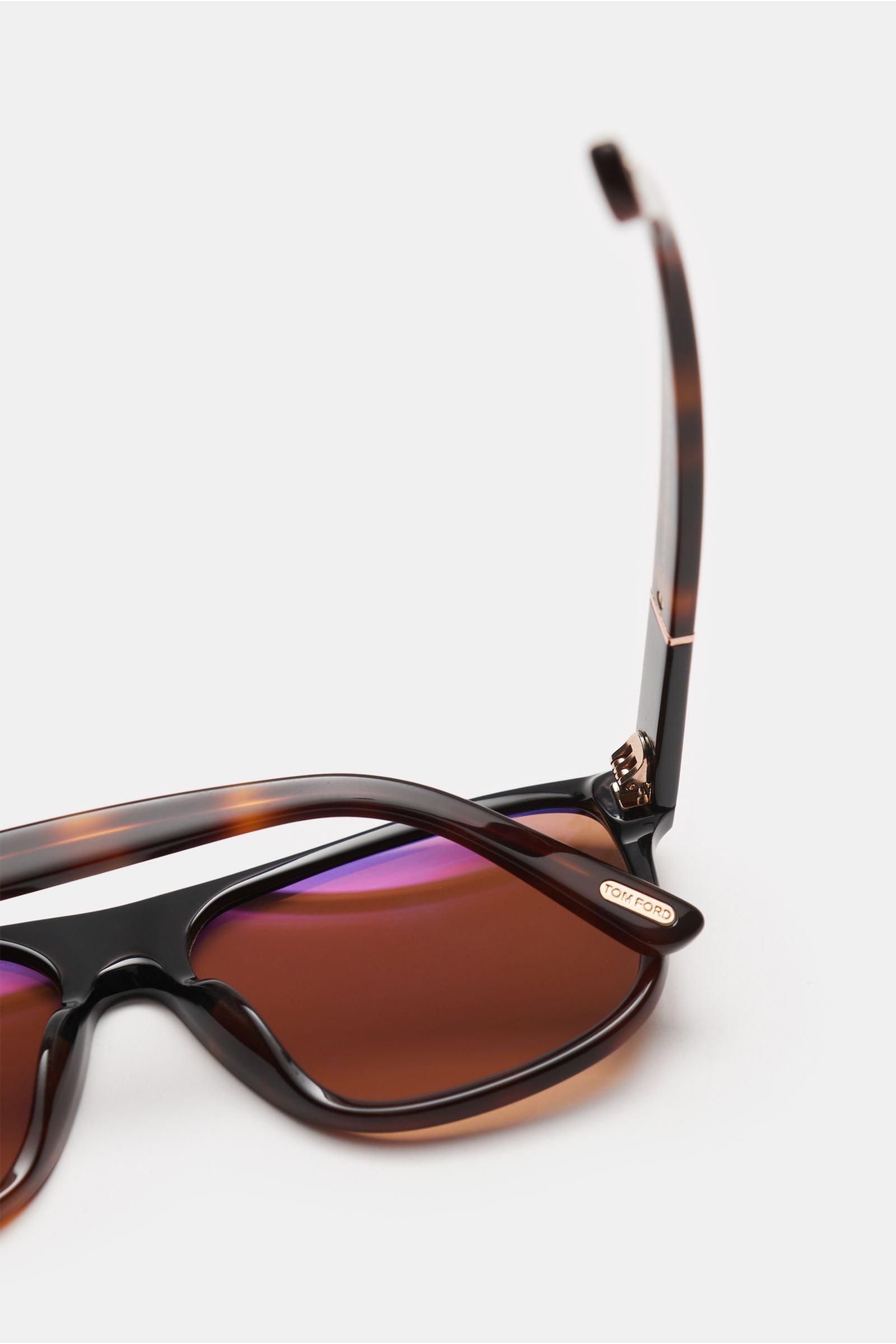 Tom Ford Sonnenbrille 'Frances' braun gemustert/hellbraun