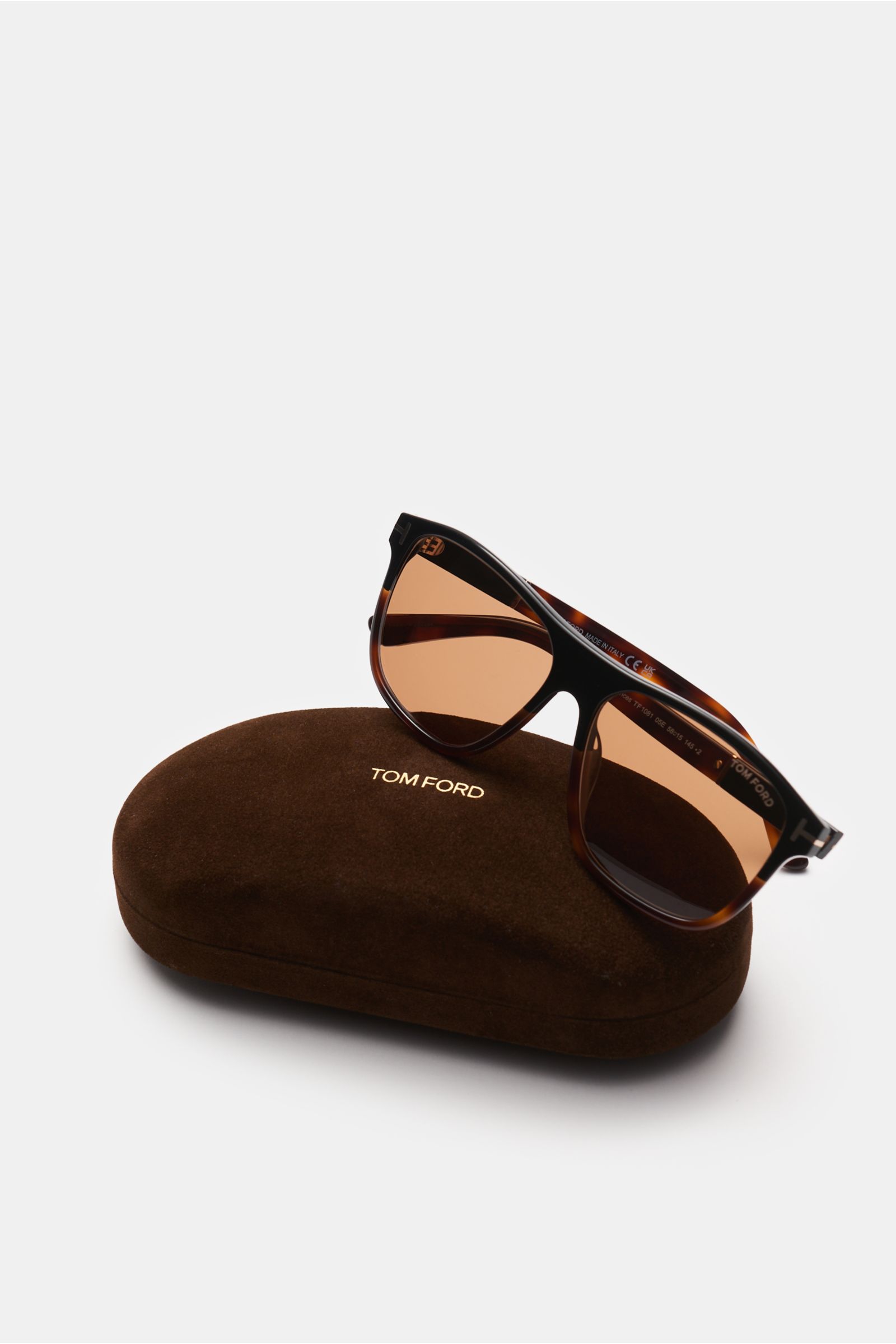 Tom Ford Sonnenbrille 'Frances' braun gemustert/hellbraun