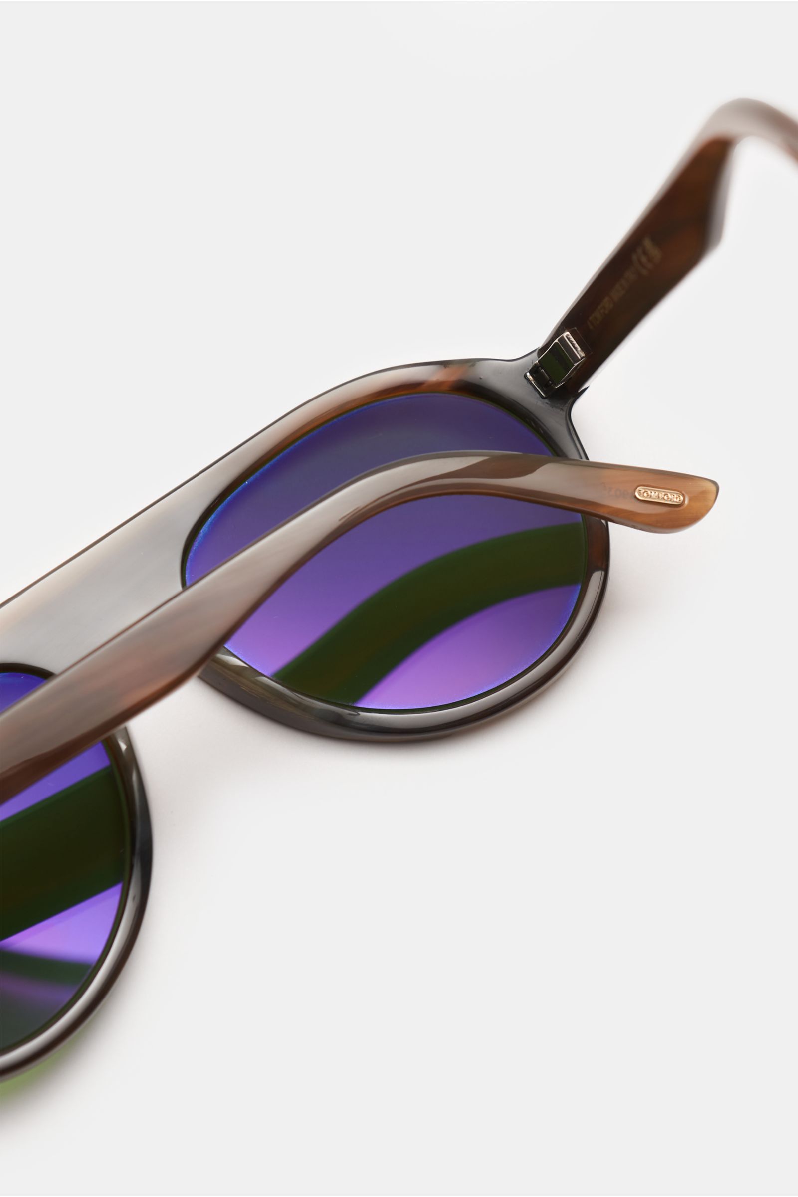 Tom Ford Horn-Sonnenbrille 'Private Collection' braun gemustert/grün