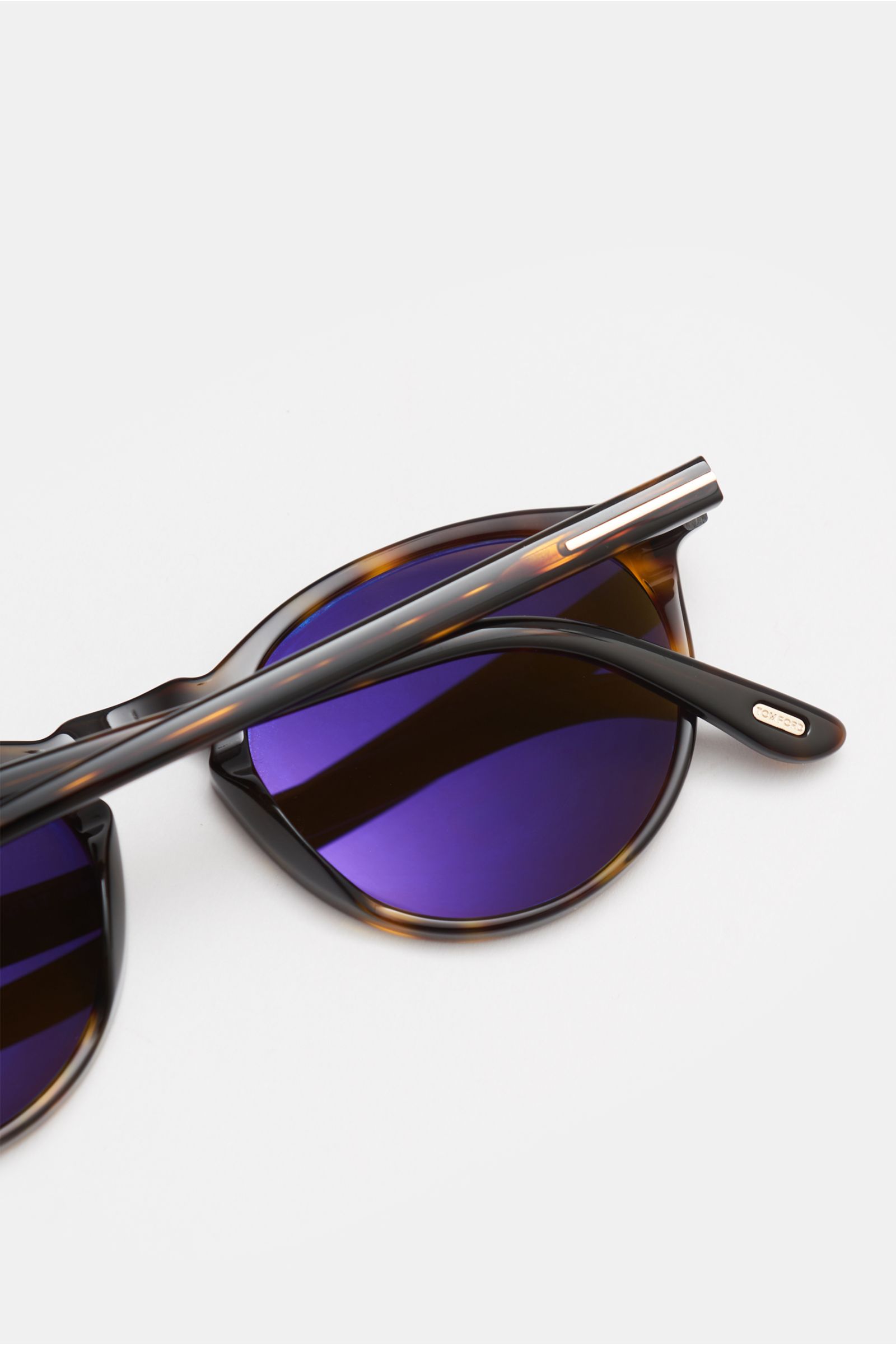 Tom Ford Sunglasses 'Aurelie' dark brown patterned