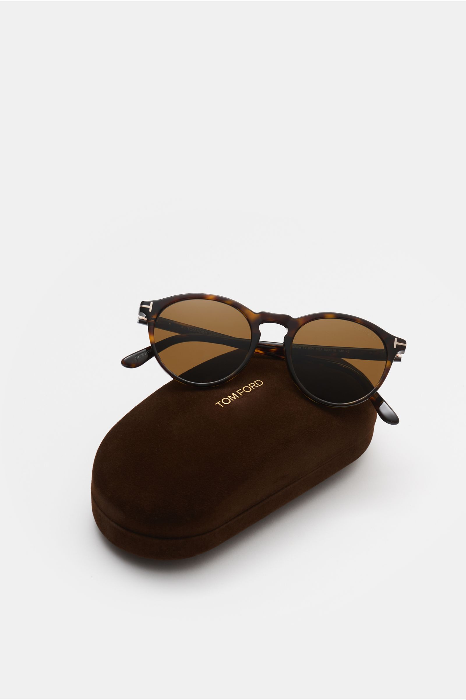 Tom Ford Sunglasses 'Aurelie' dark brown patterned
