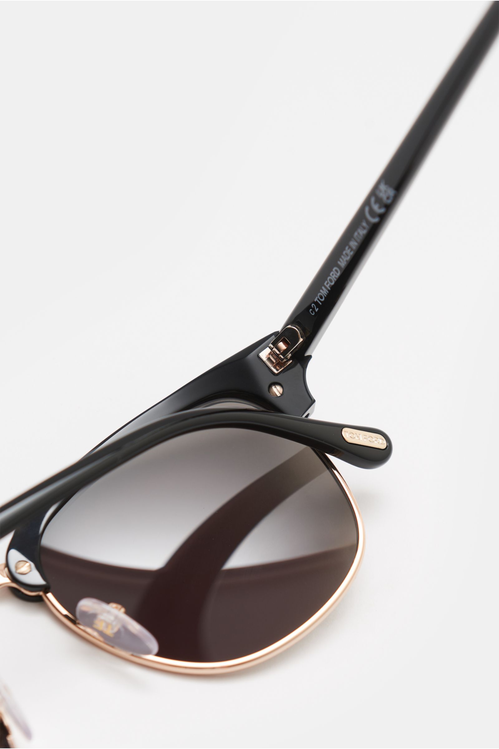 Tom Ford Sonnenbrille 'Henry' schwarz/gold