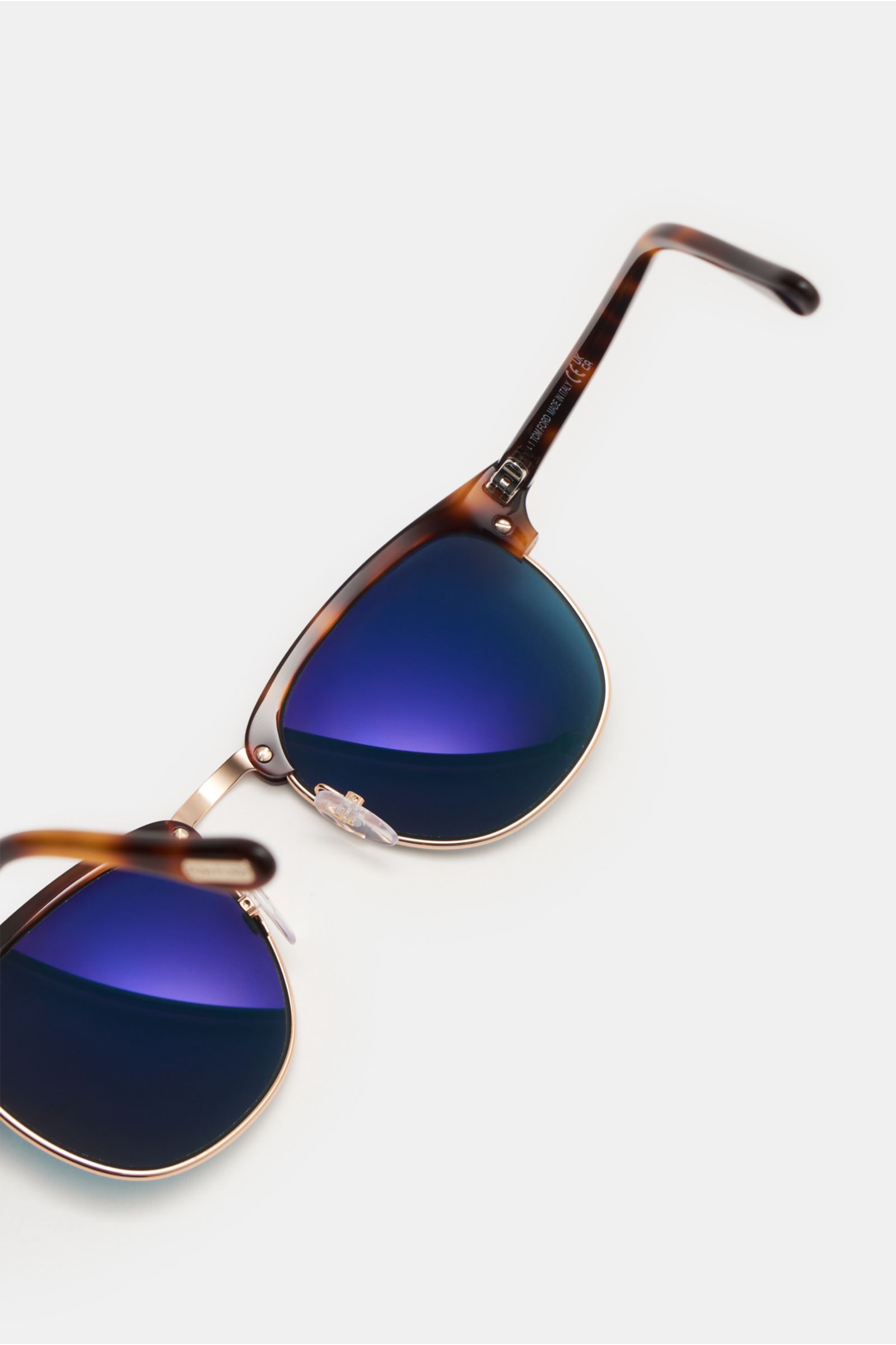 Tom Ford Sonnenbrille 'Henry' braun gemustert
