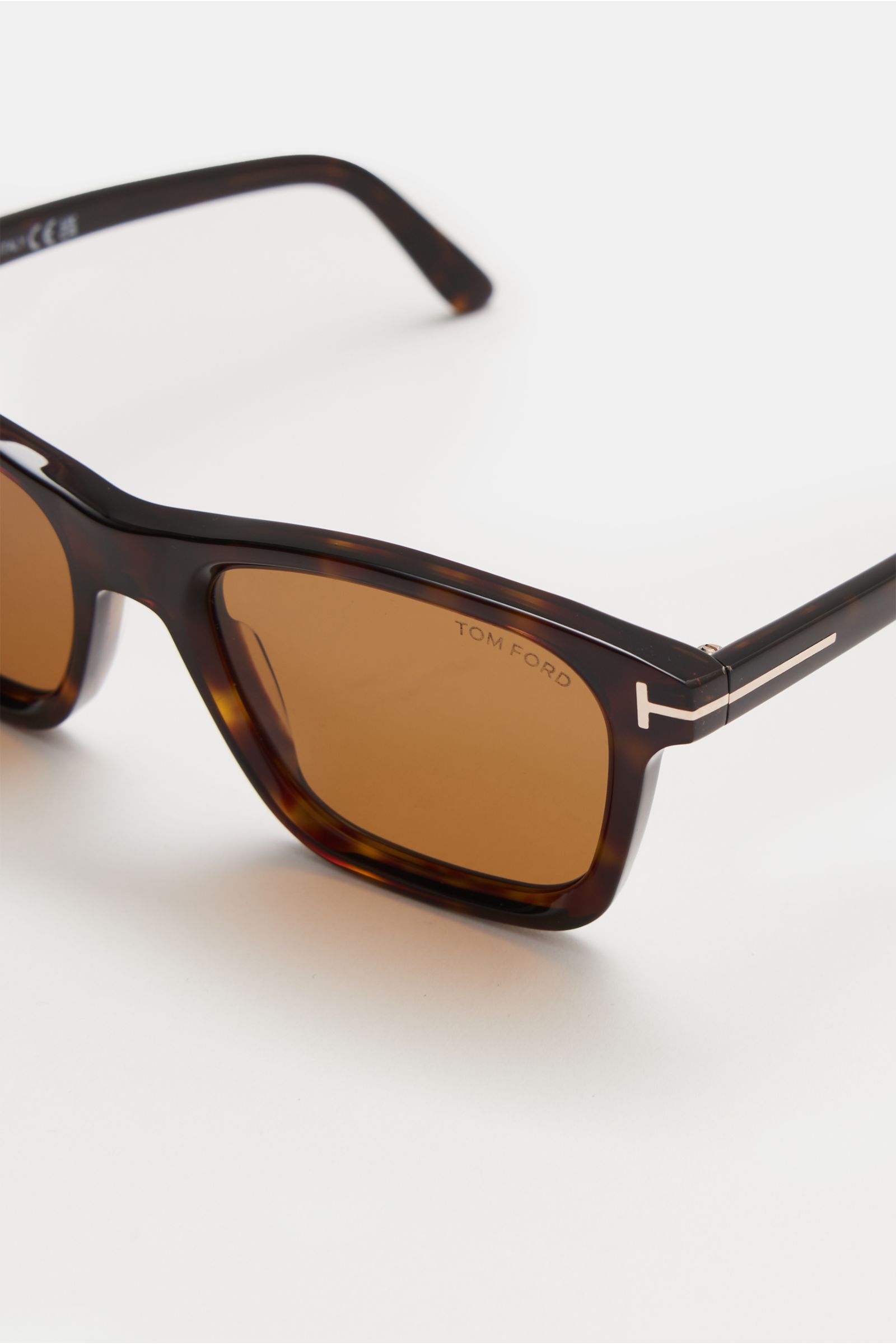 Tom Ford Sunglasses 'Barron' dark brown patterned