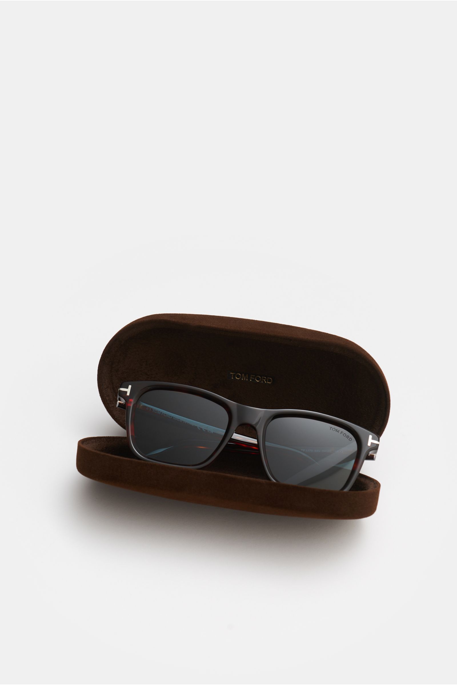 Tom Ford Sonnenbrille 'Barron' dunkelbraun gemustert