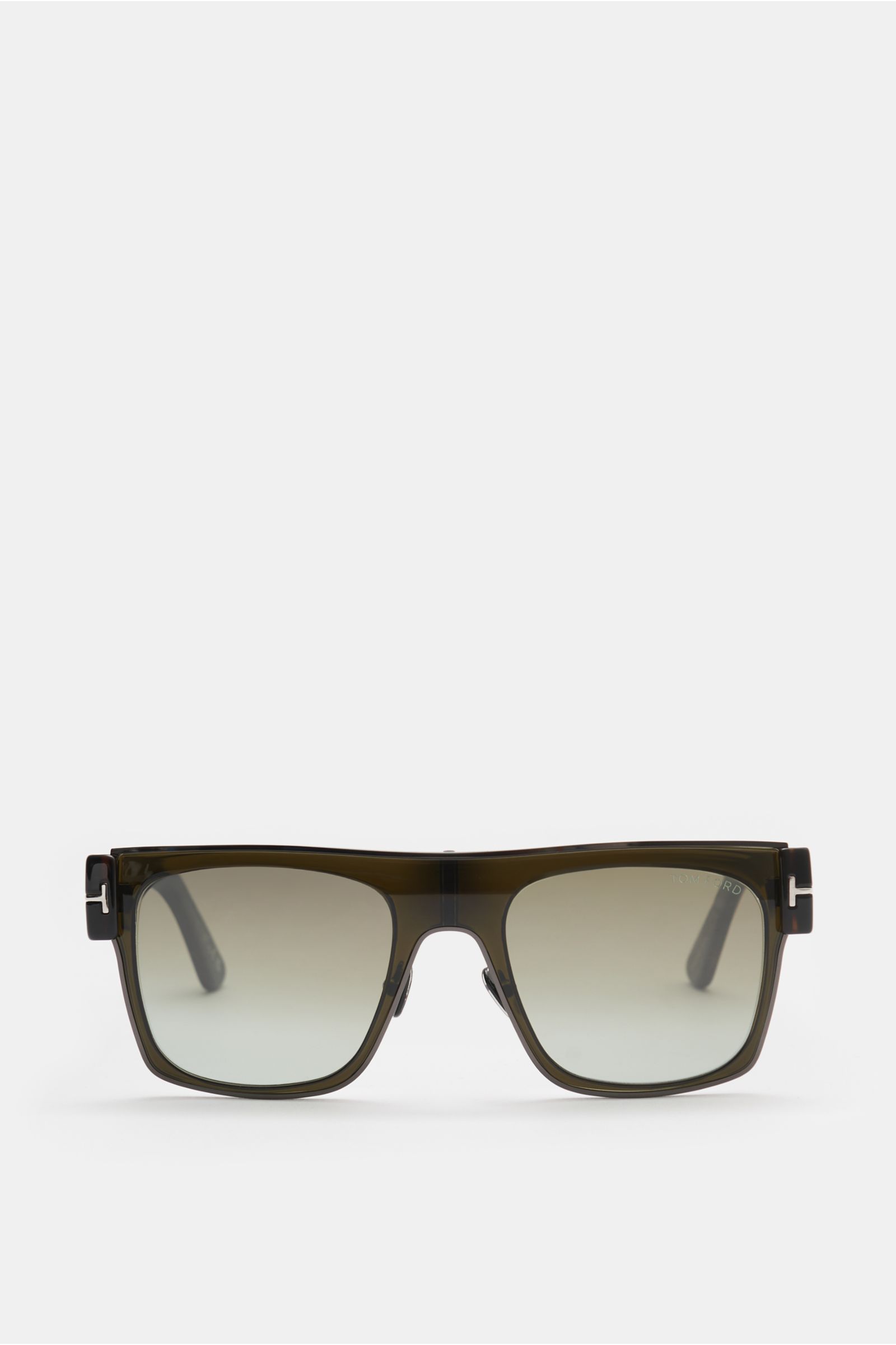 Tom Ford Sunglasses 'Edwin' grey-brown/dark brown patterned