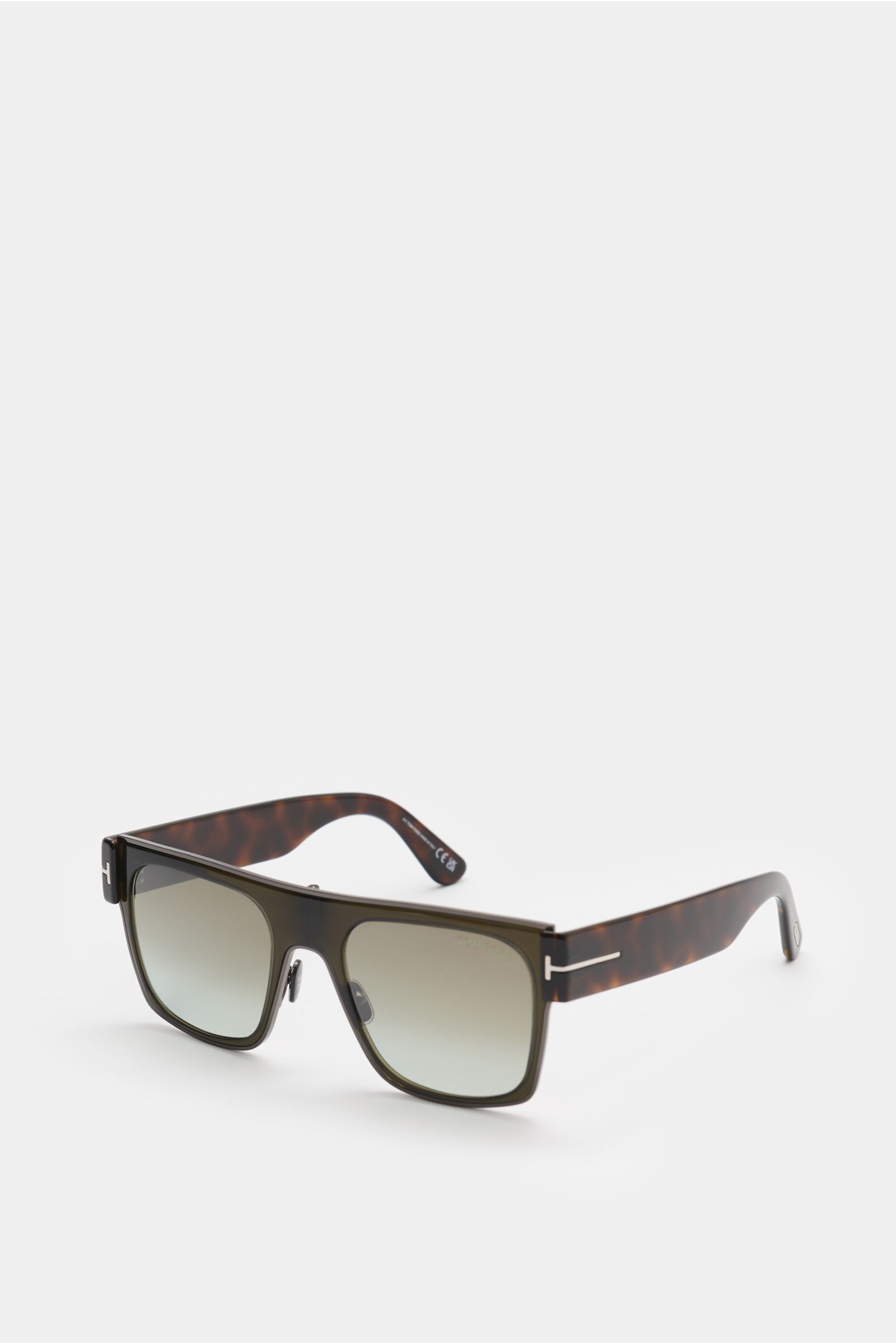 Tom Ford Sunglasses 'Edwin' grey-brown/dark brown patterned