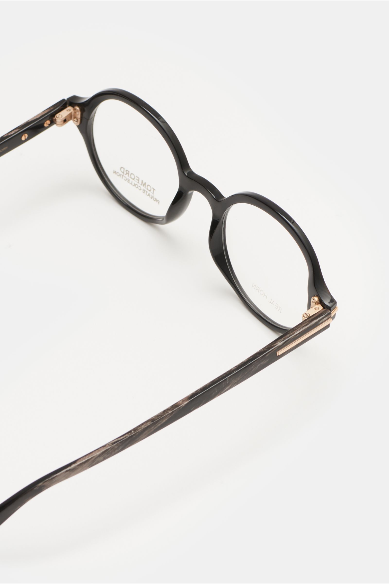 Tom Ford Horn Brille 'Private Collection' schwarz gemustert