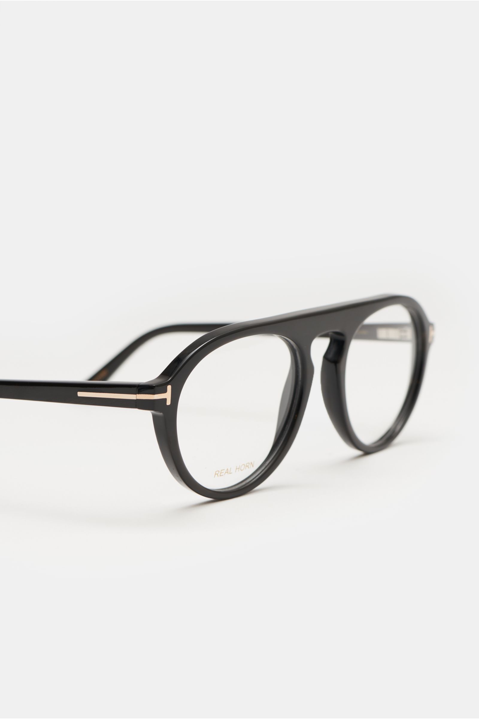 Tom Ford Horn Brille 'Private Collection' schwarz