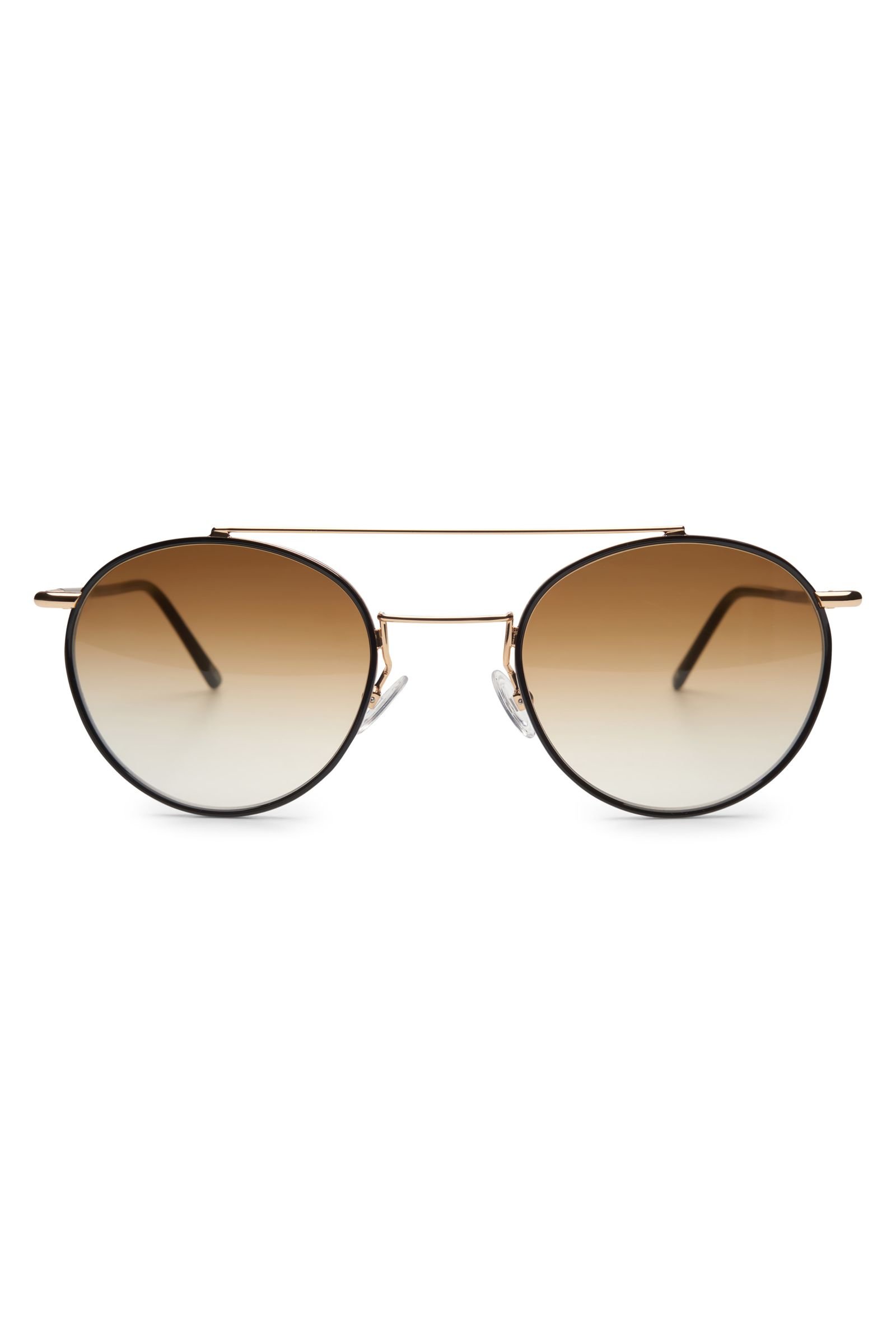 Sunglasses 'Humphrey' black/gold/brown