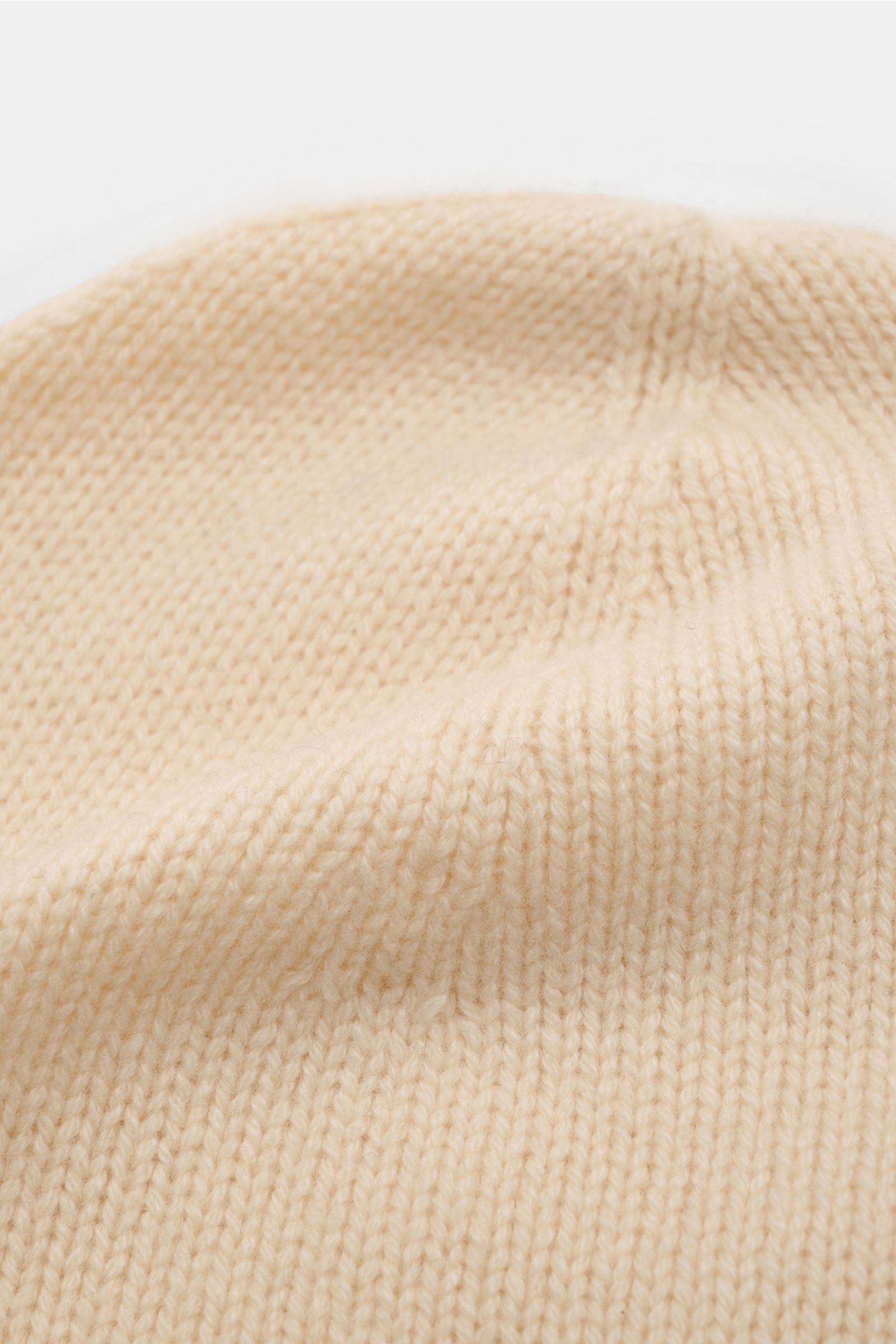 von Braun Cashmere Mütze creme