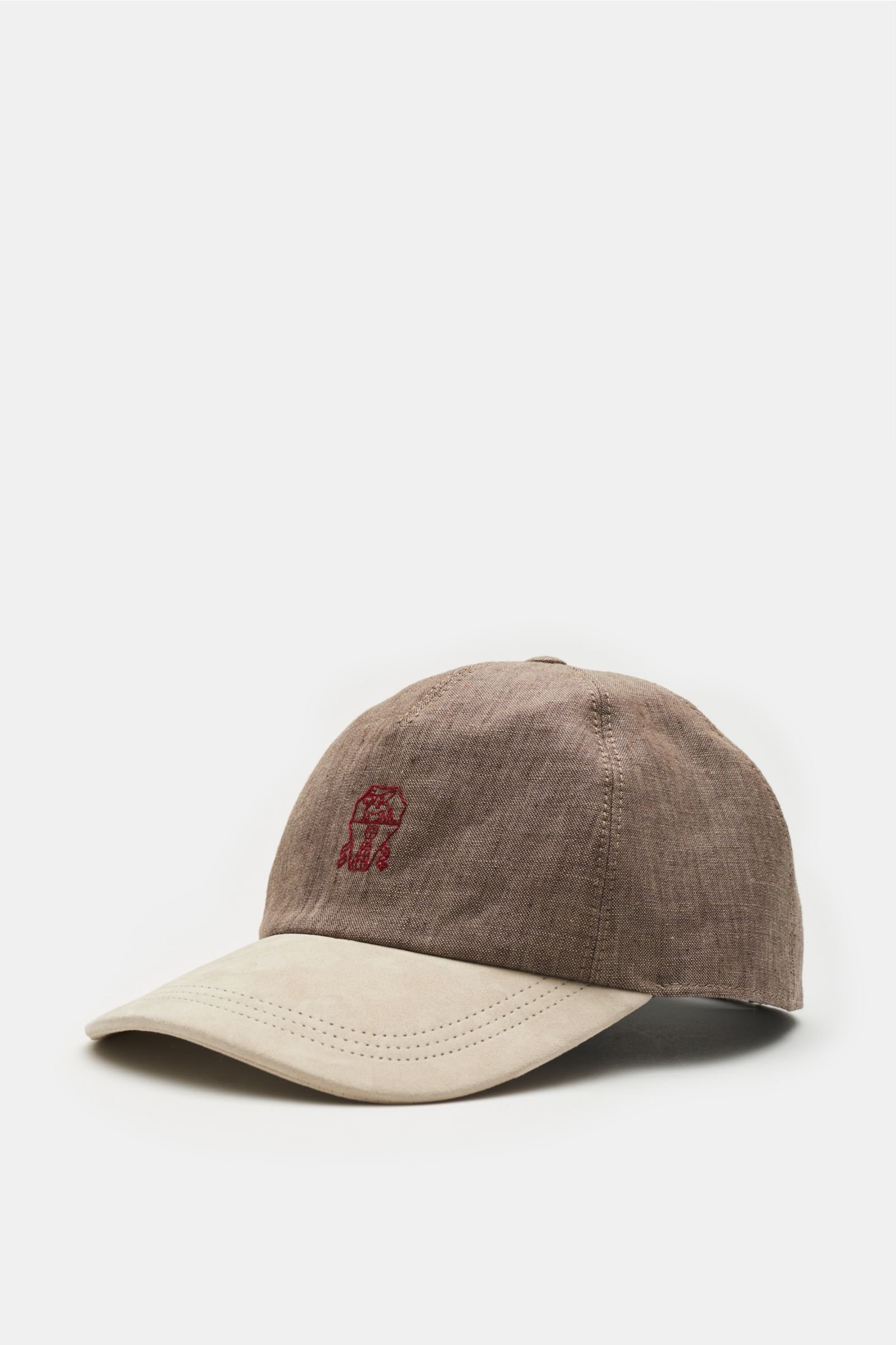 Baseball-Cap graubraun/beige