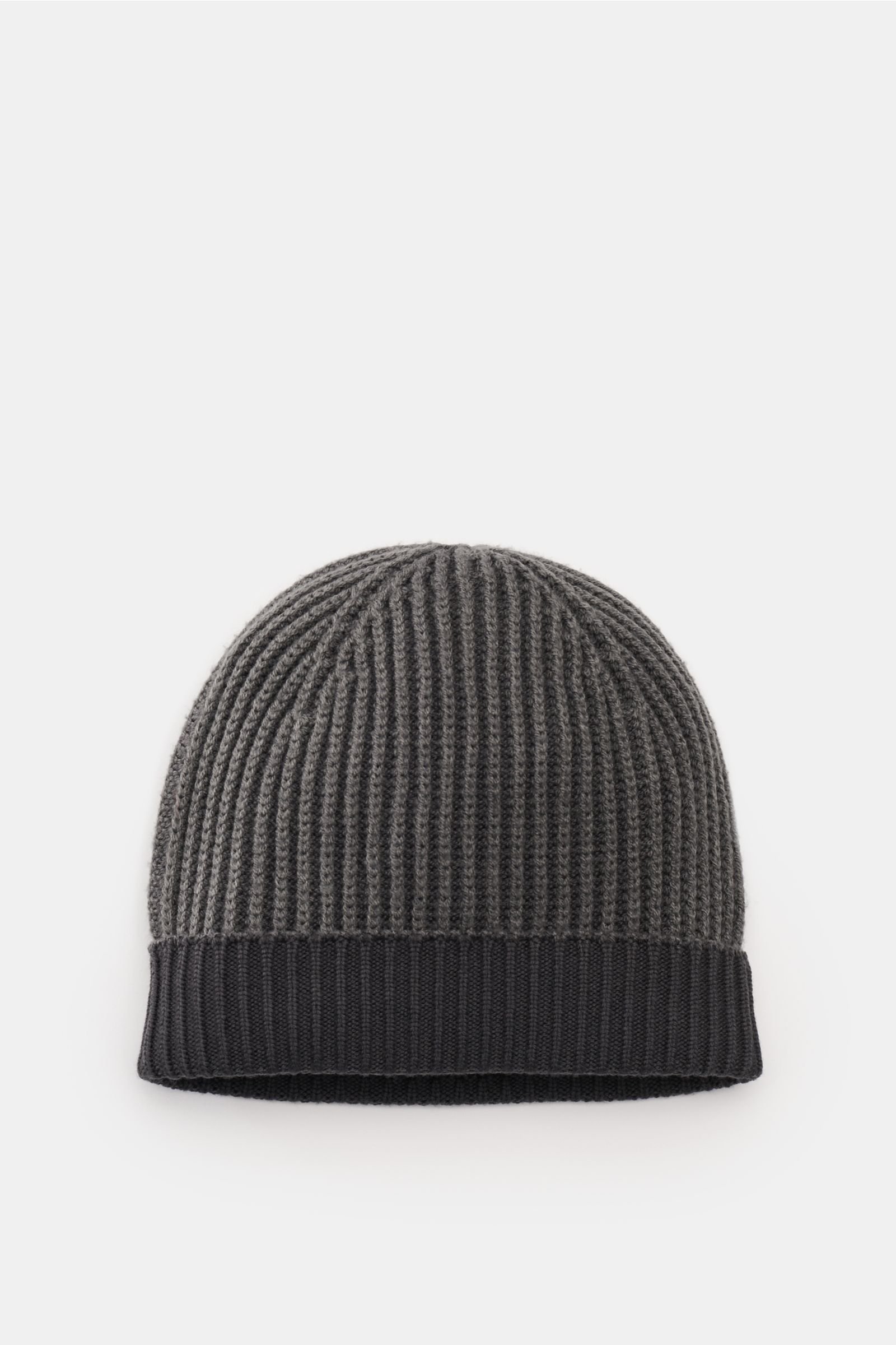Wool beanie 'Foggy Rip Hat' dark grey