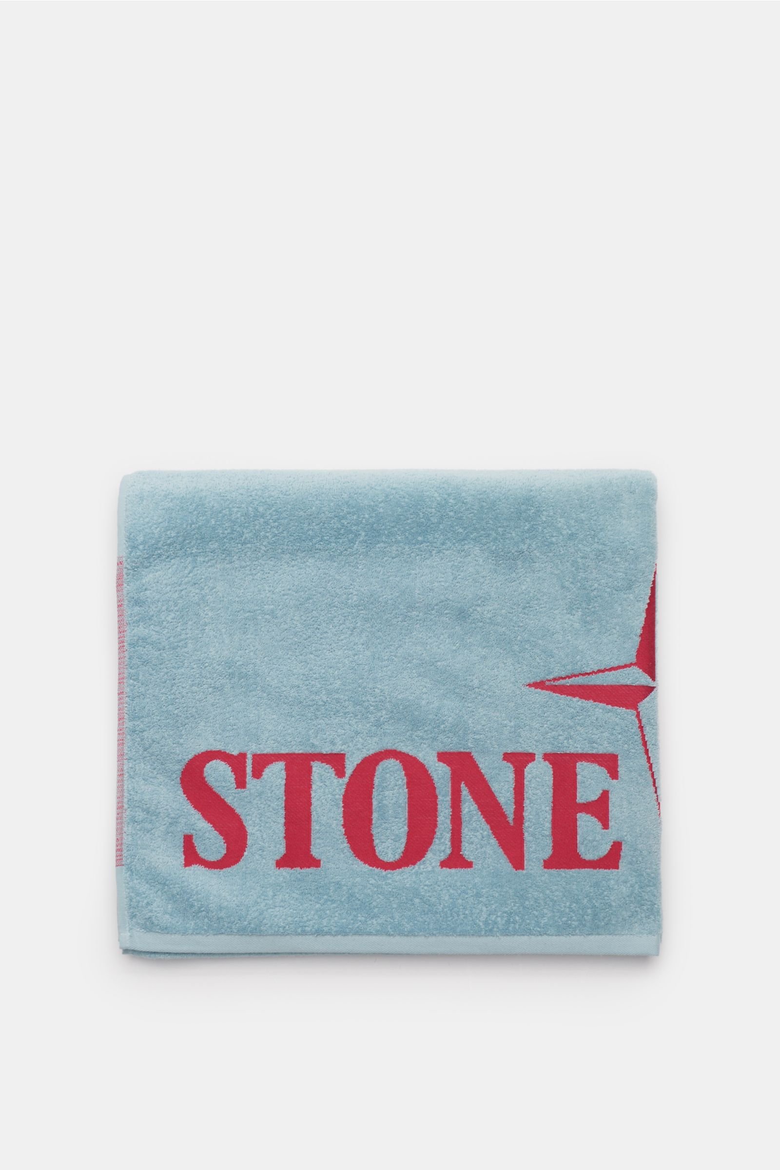 Bathing towel light blue