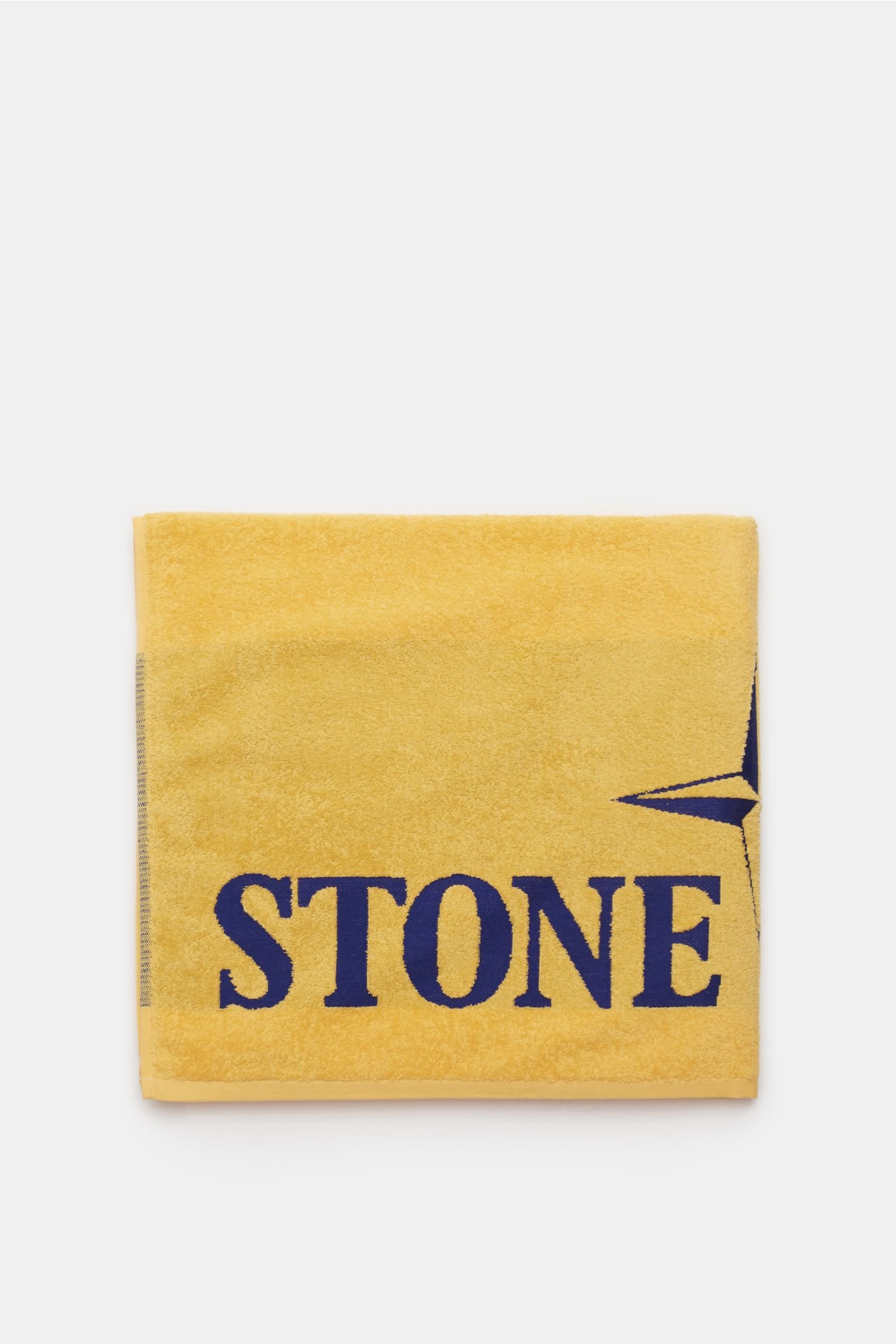 Bathing towel yellow