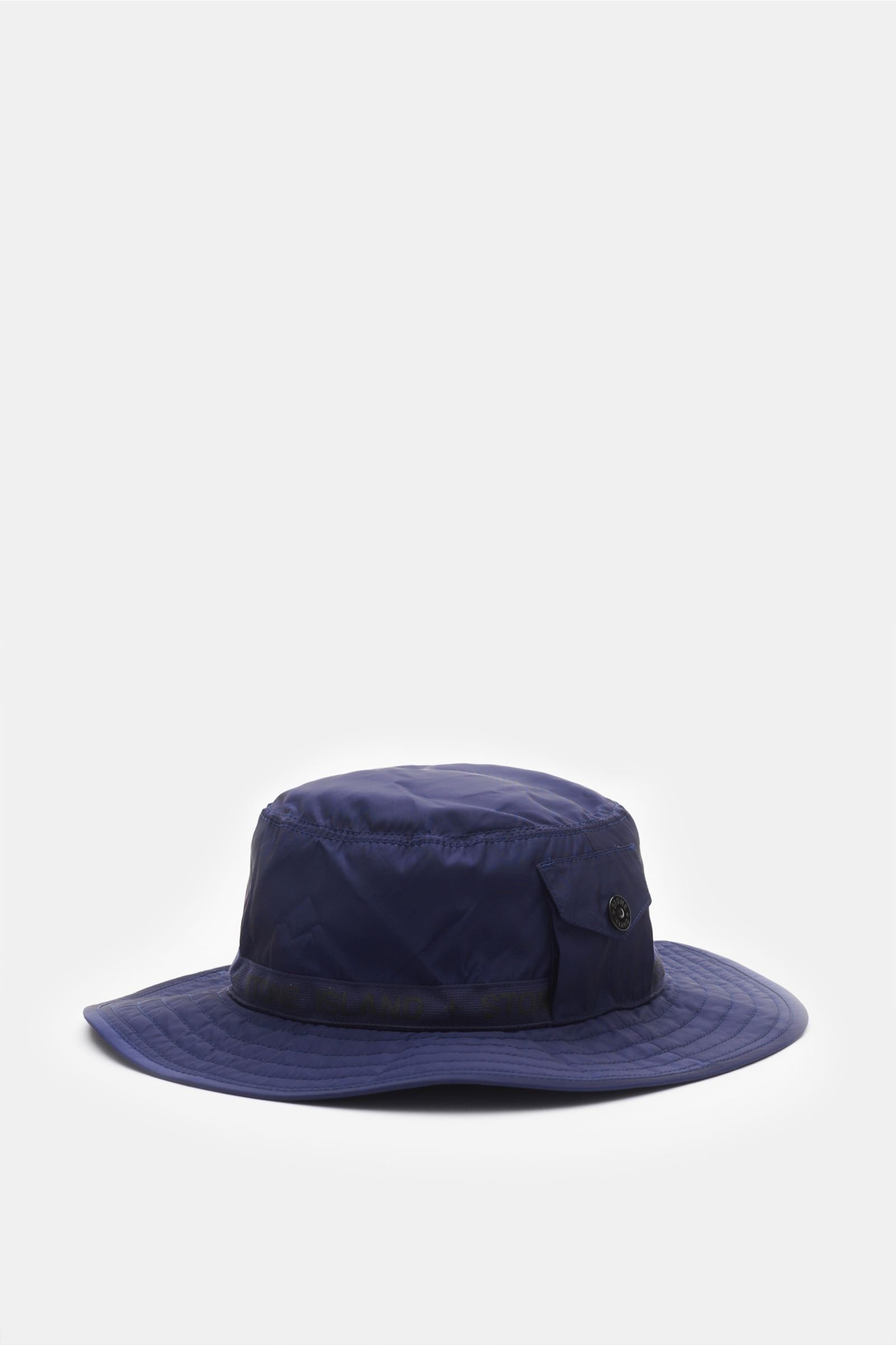 STONE ISLAND bucket hat dark blue