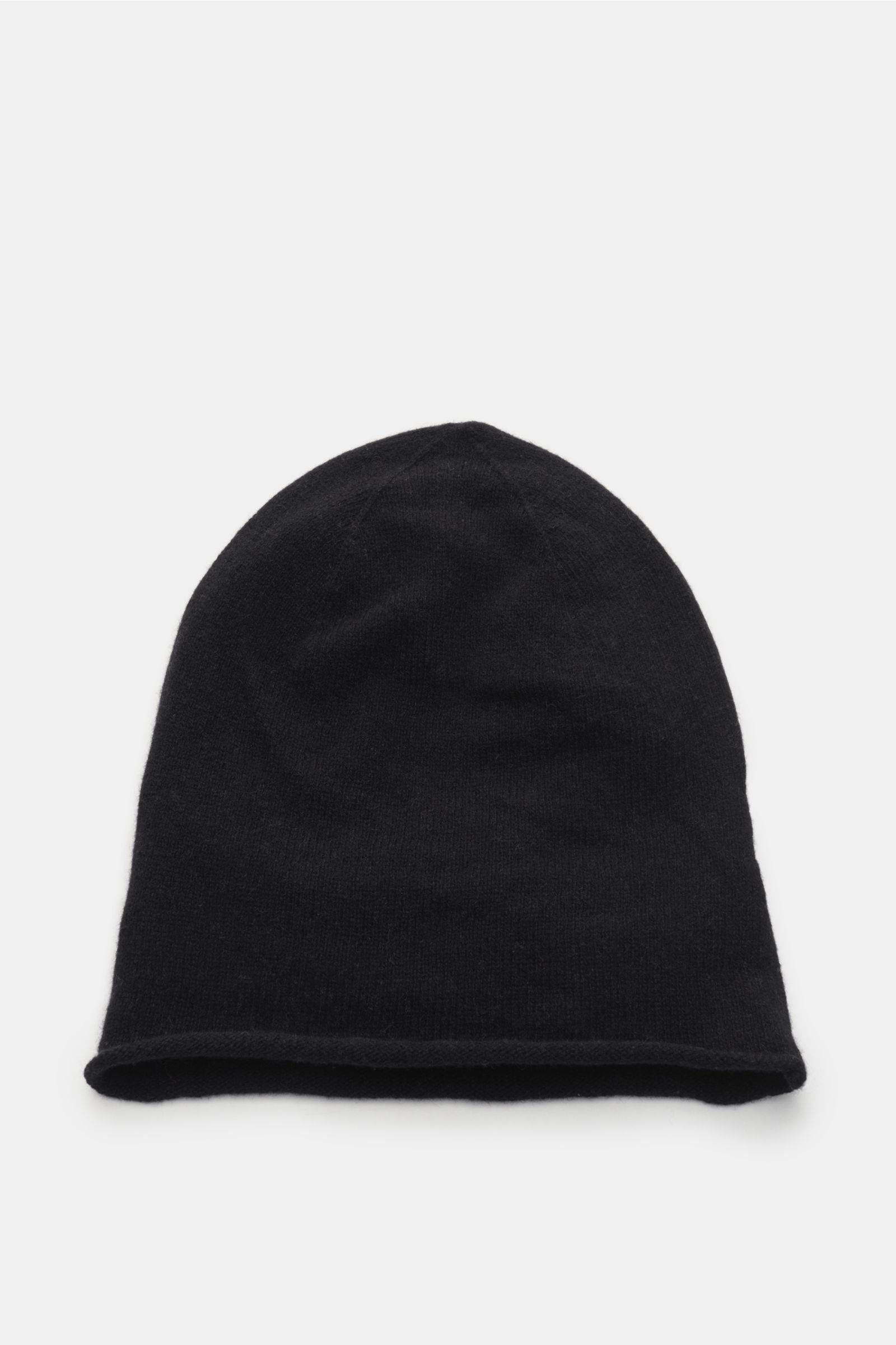 Cashmere Mütze schwarz
