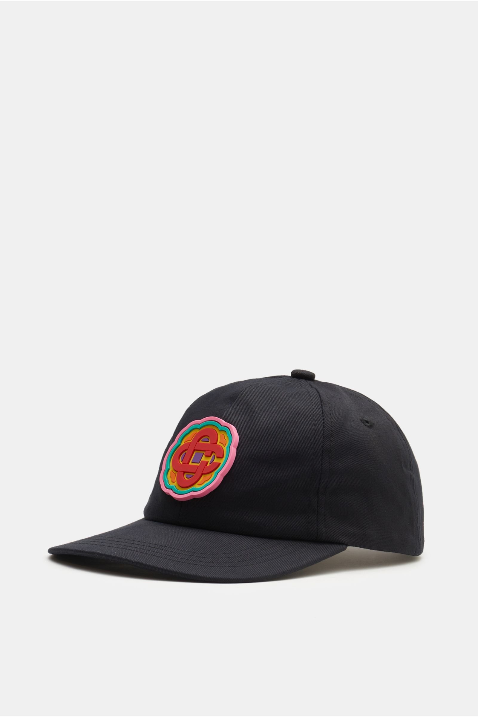 Baseball cap 'Rainbow Monogram' black