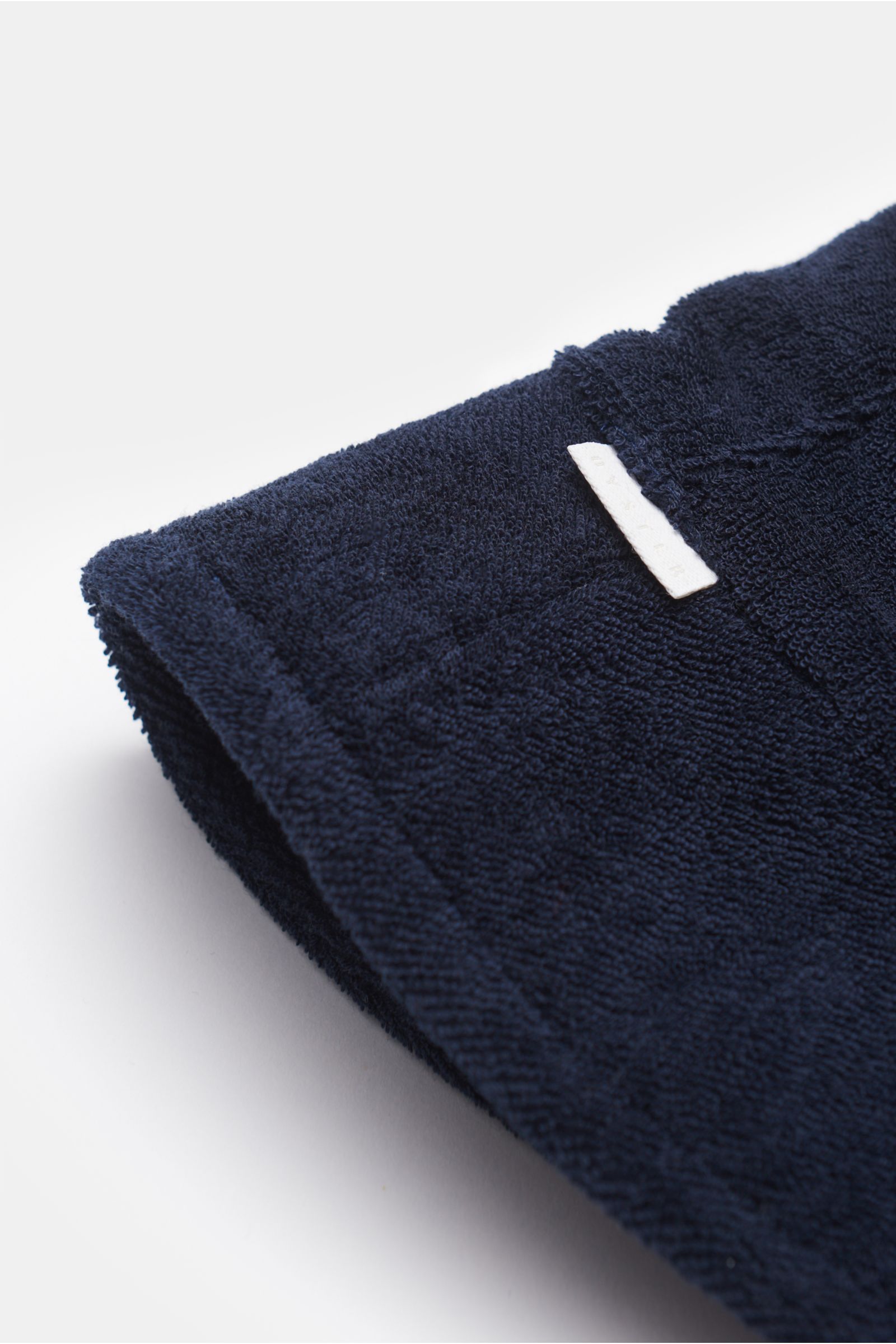 04651/ A trip in a bag Frottee Bucket Hat 'Terry Hat' navy