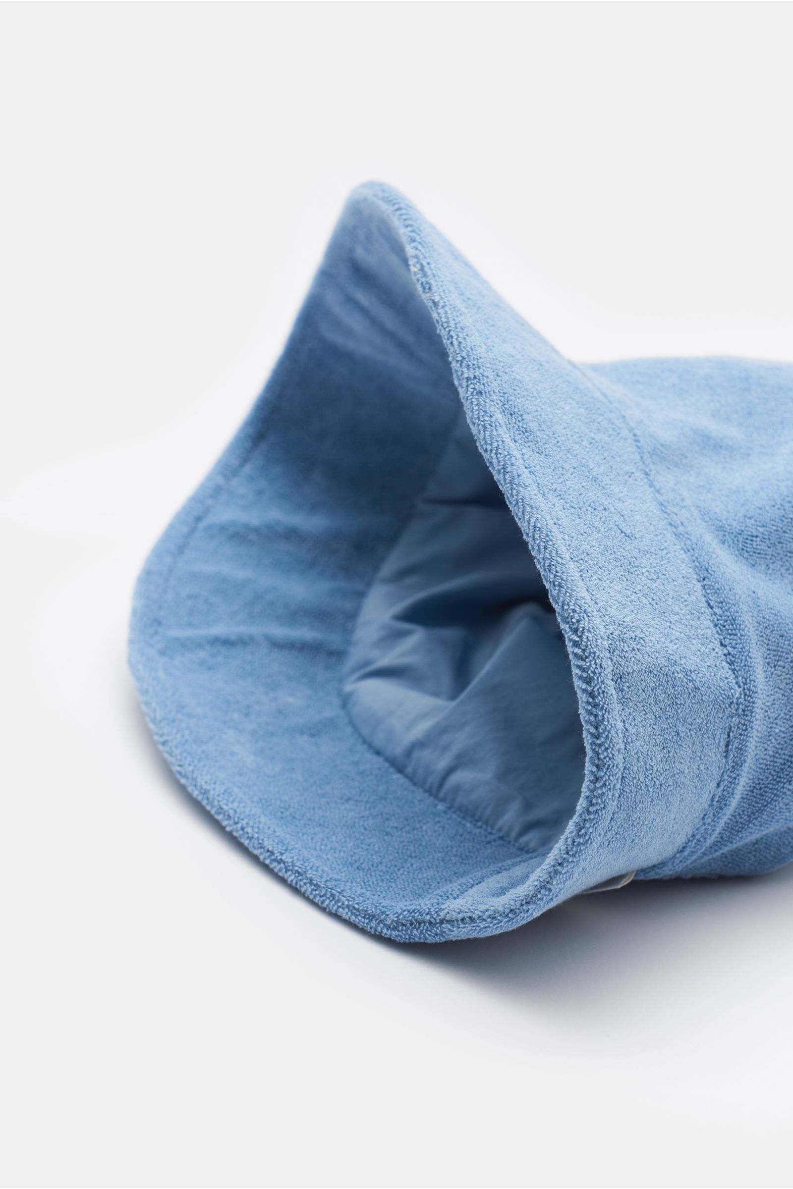 04651/ A trip in a bag Frottee Bucket Hat 'Terry Hat' rauchblau