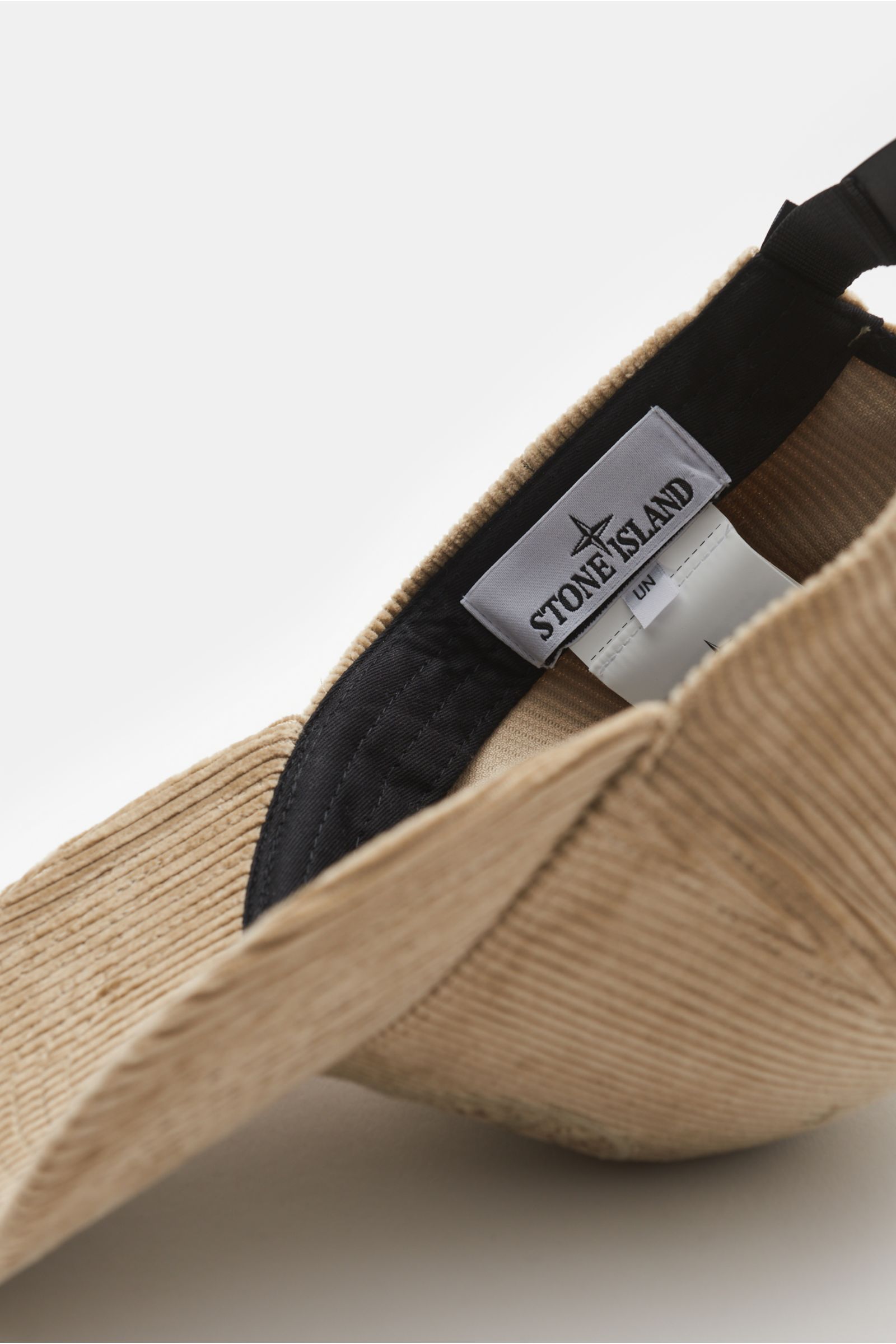 STONE ISLAND Cord Baseball-Cap beige | BRAUN Hamburg