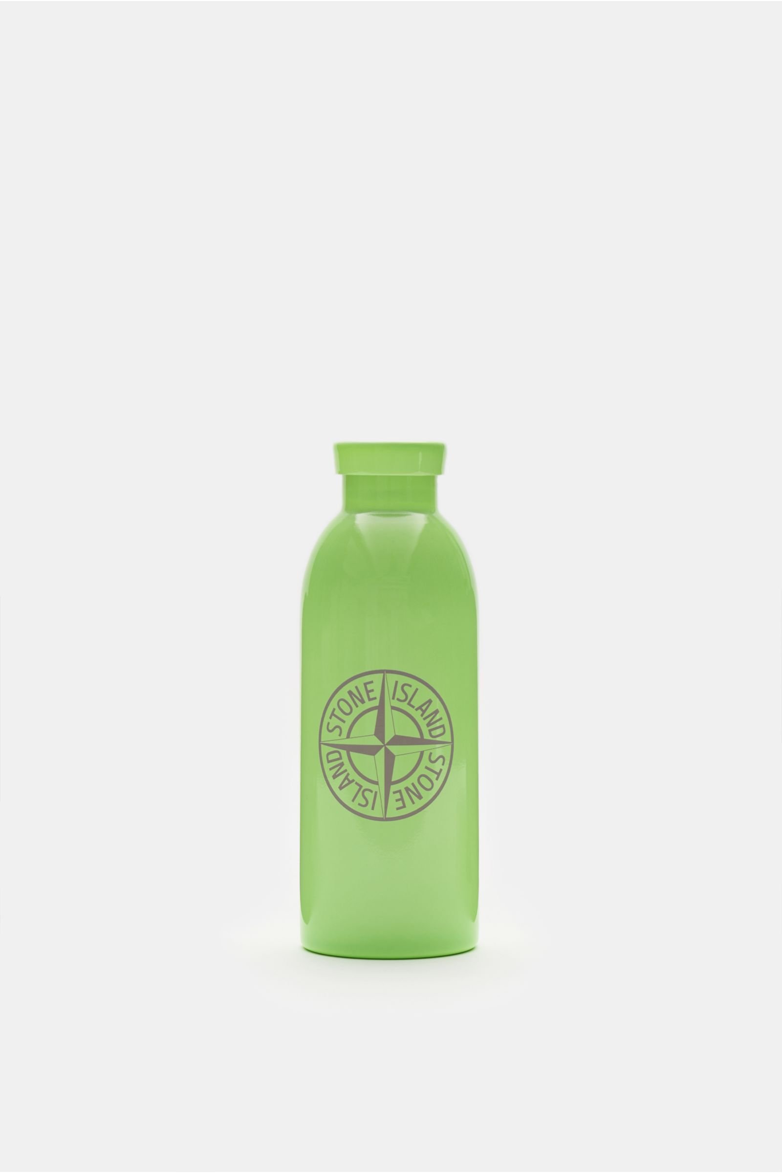 Trinkflasche neongrün/dunkelgrün