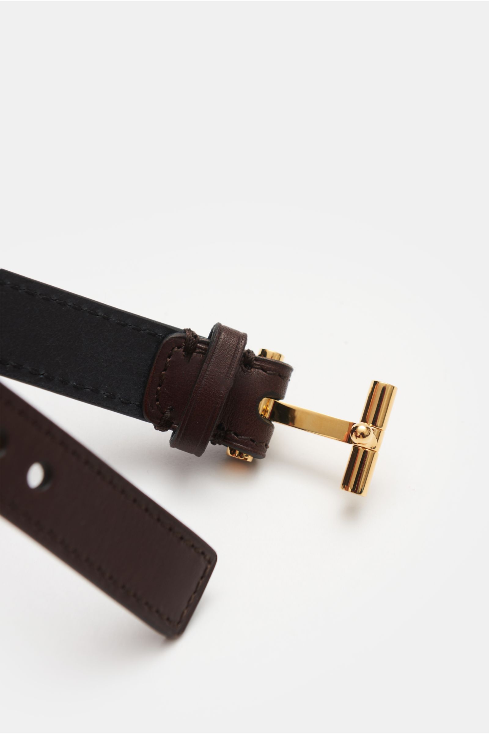 Tom Ford Wristband dark brown/gold