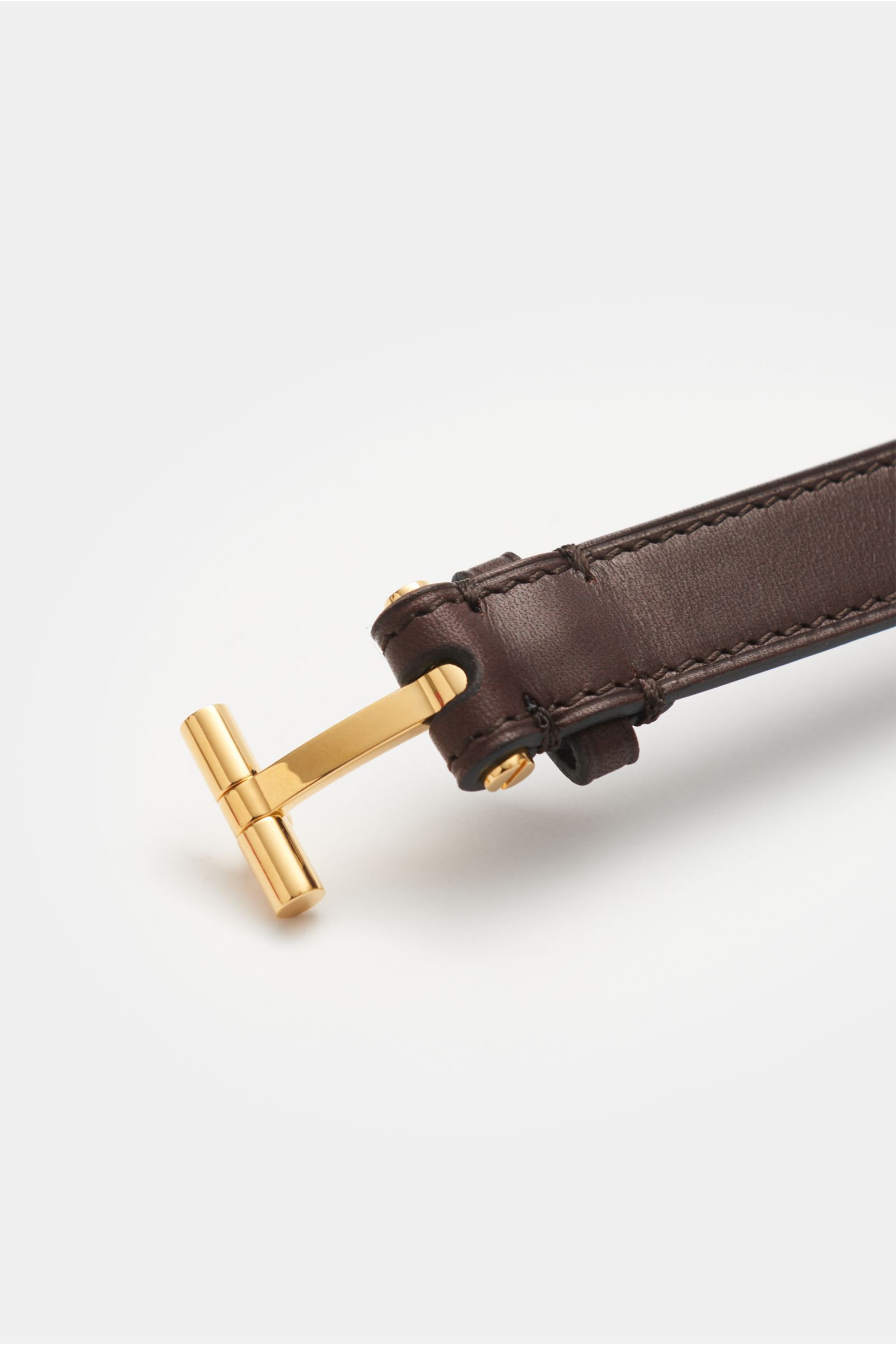 Tom Ford Wristband dark brown/gold