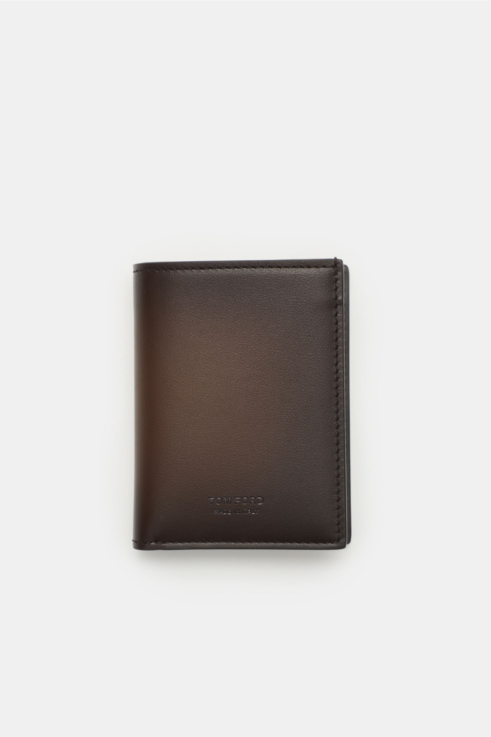 Credit card holder dark brown