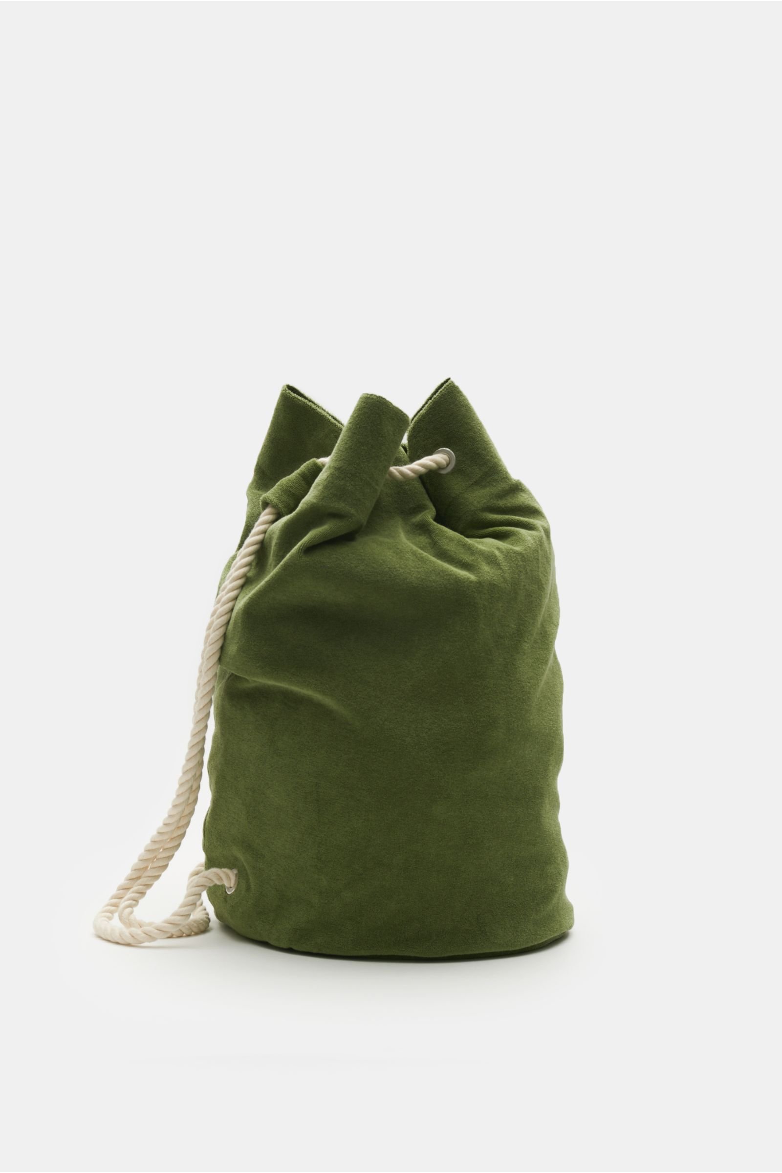 Frottee-Seesack 'Terry Beach Bag' oliv