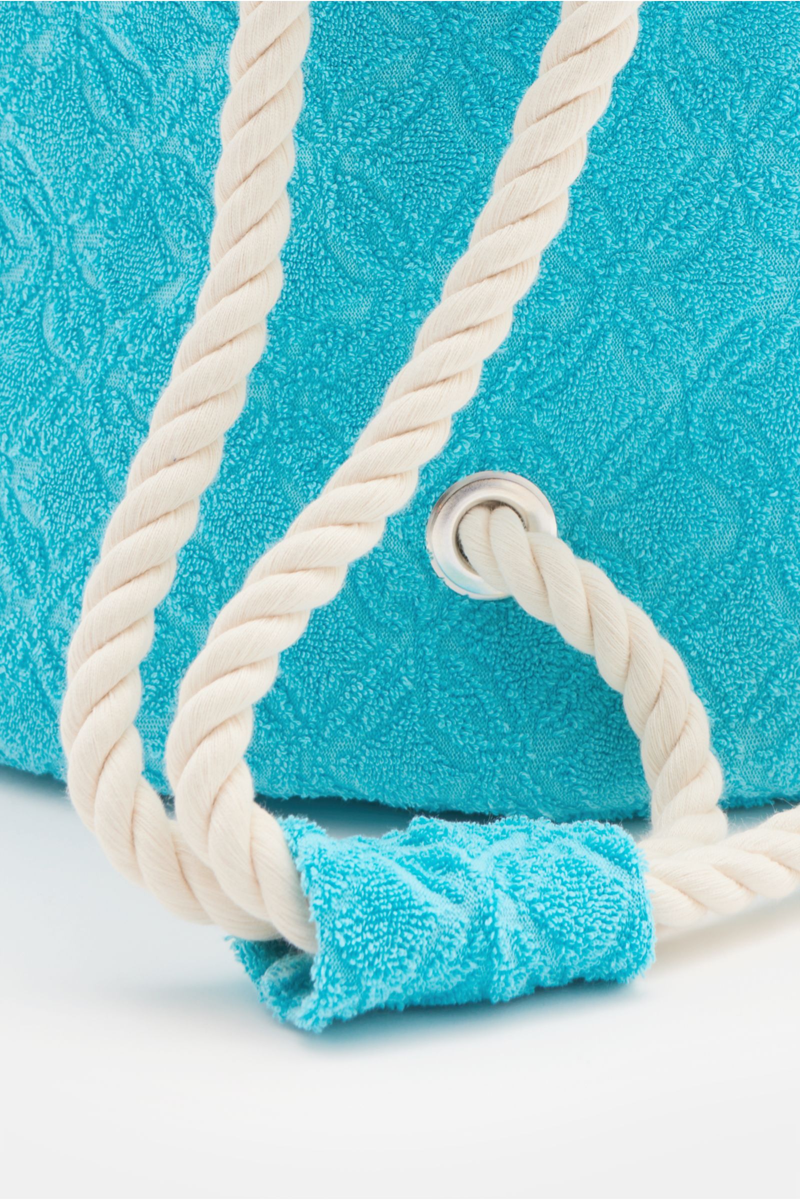 04651/ A trip in a bag Terry duffel bag 'Terry Sac' turquoise