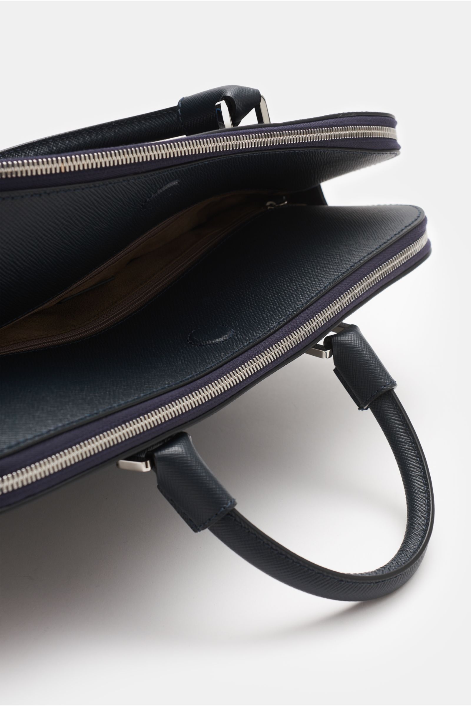 Serapian Briefcase dark navy