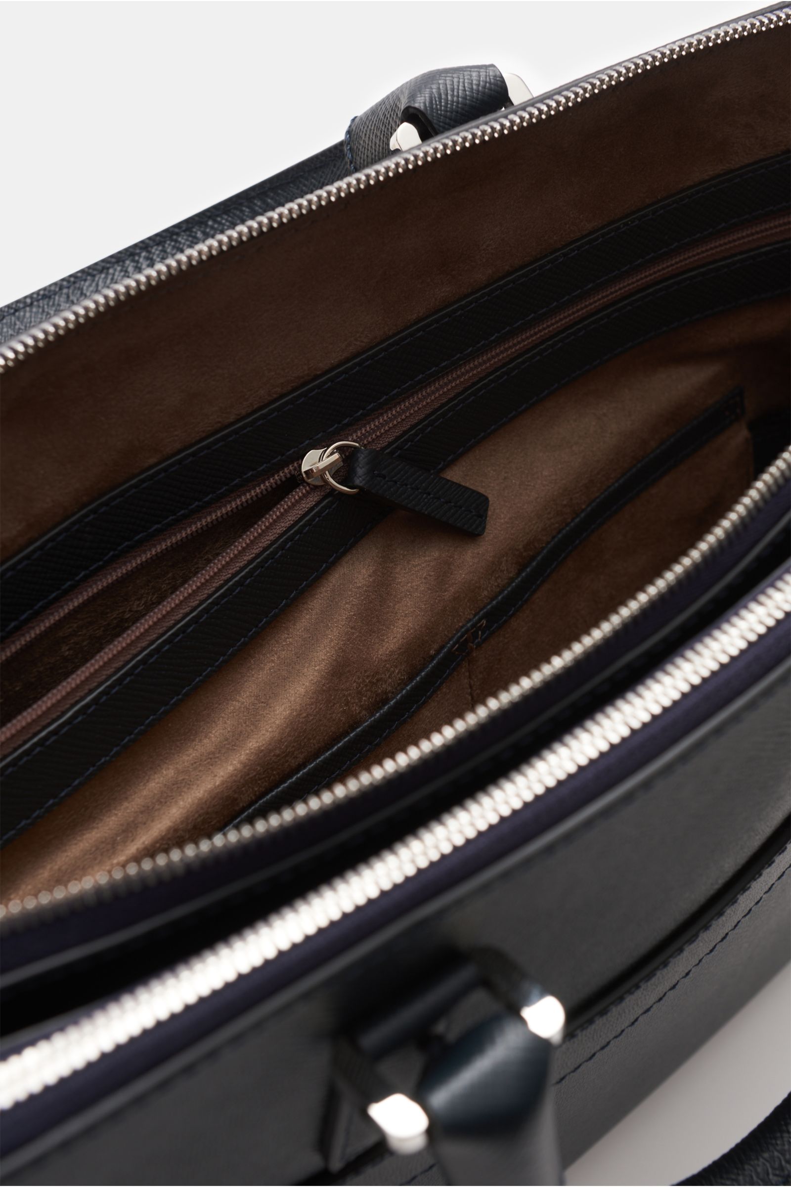 Serapian Briefcase dark navy