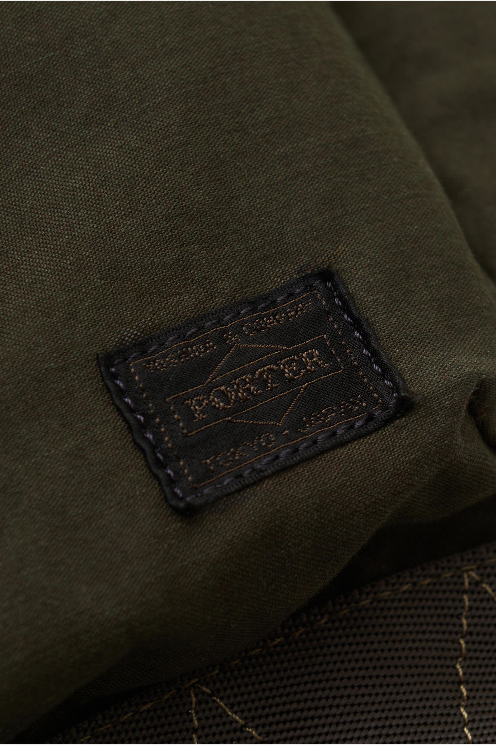 Porter-Yoshida & Co. Weekender 'Crag 2Way Boston Bag' dark olive