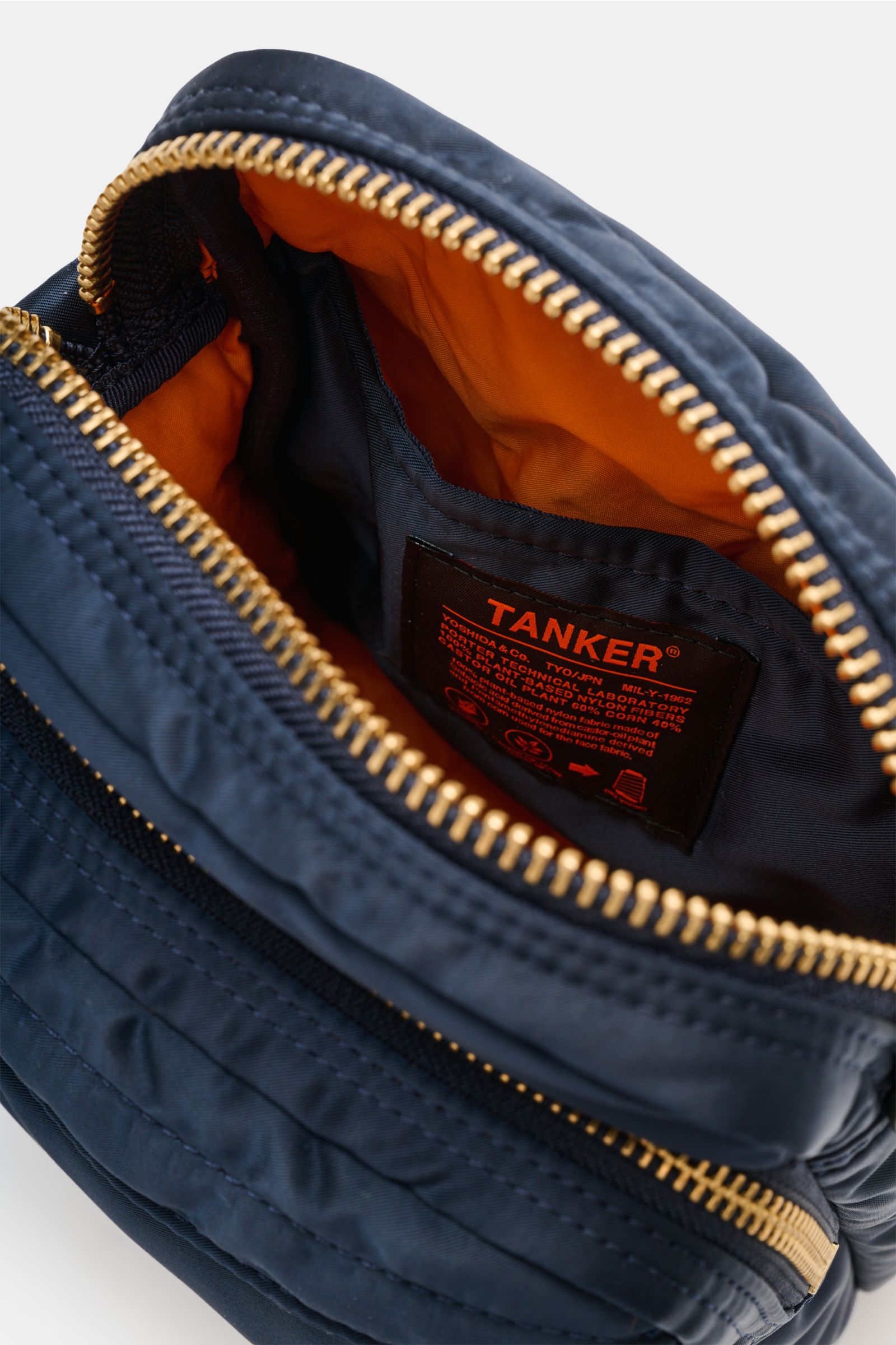 Porter-Yoshida & Co. Crossbody bag 'Tanker Vertical' navy