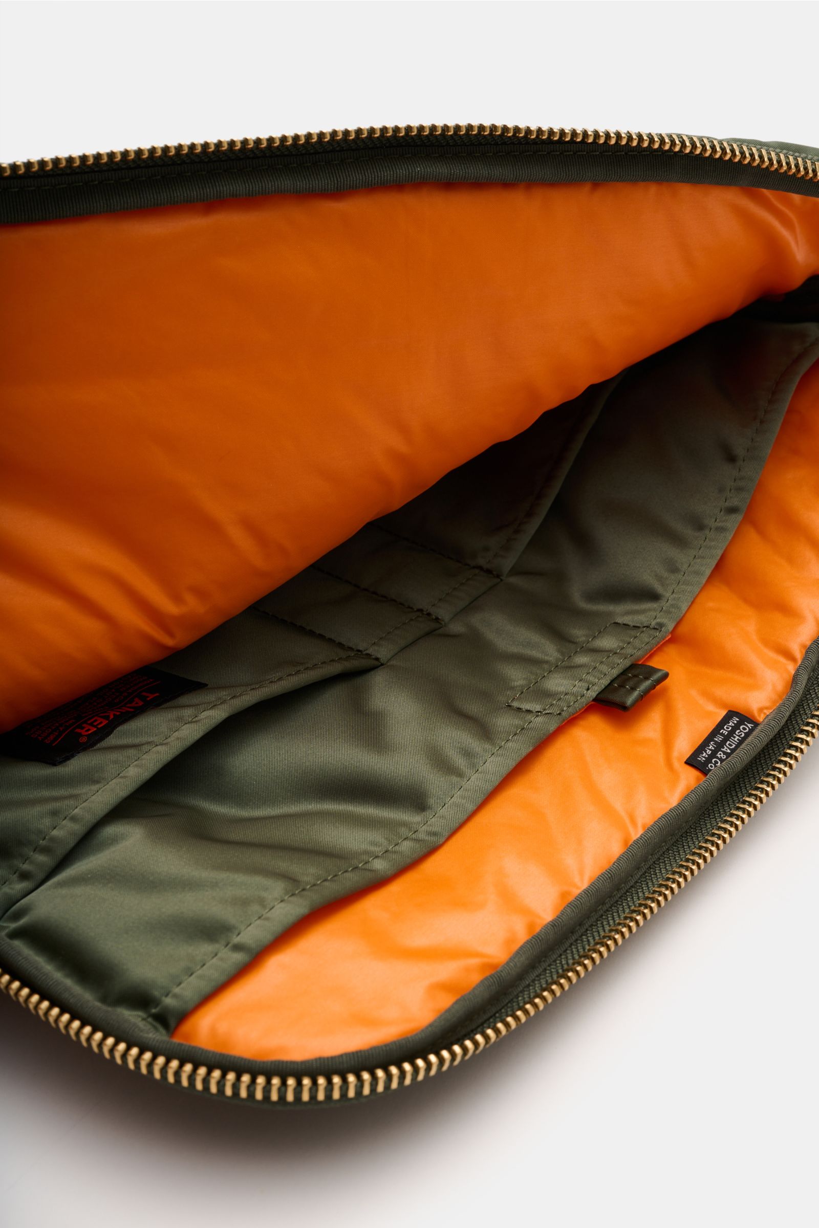 Porter-Yoshida & Co. Laptop Sleeve 'Tanker Document Case' dunkelgrün