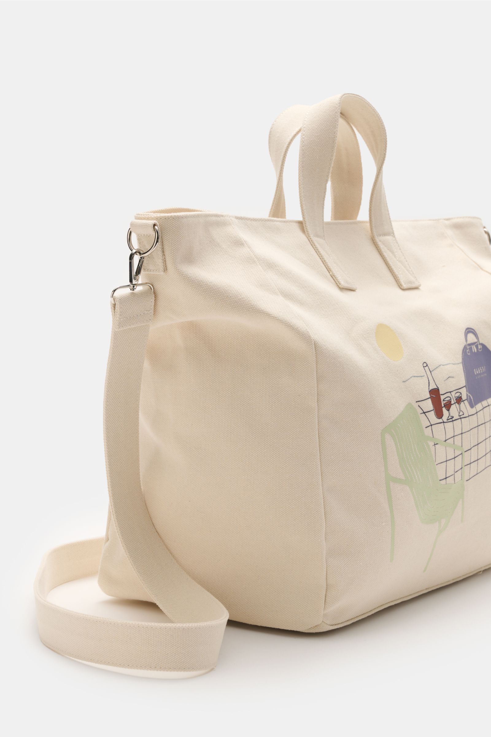 04651/ A trip in a bag Shopper 'Beachbag' beige