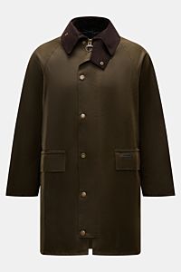 Barbour Wachsparka 'Country' dark olive