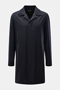 Zegna Mantel 'Motorino' dark navy