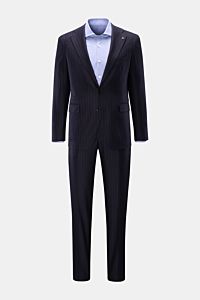 Tagliatore Anzug 'Vesuvio' navy gestreift