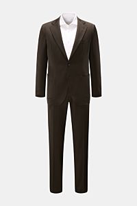 Santaniello Anzug dunkelbraun